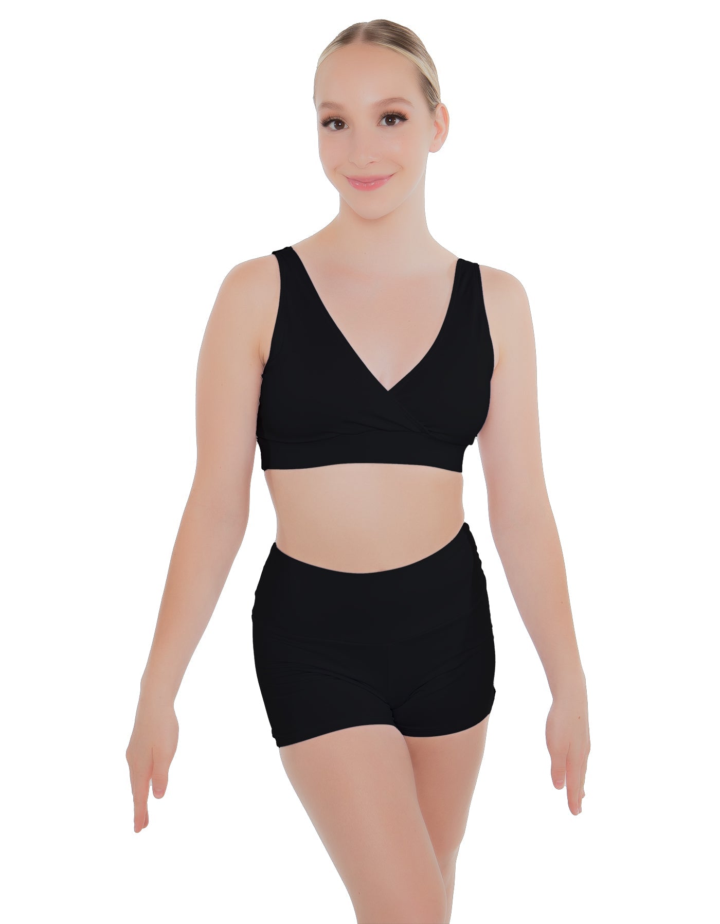 Solid Lycra Yoga Short