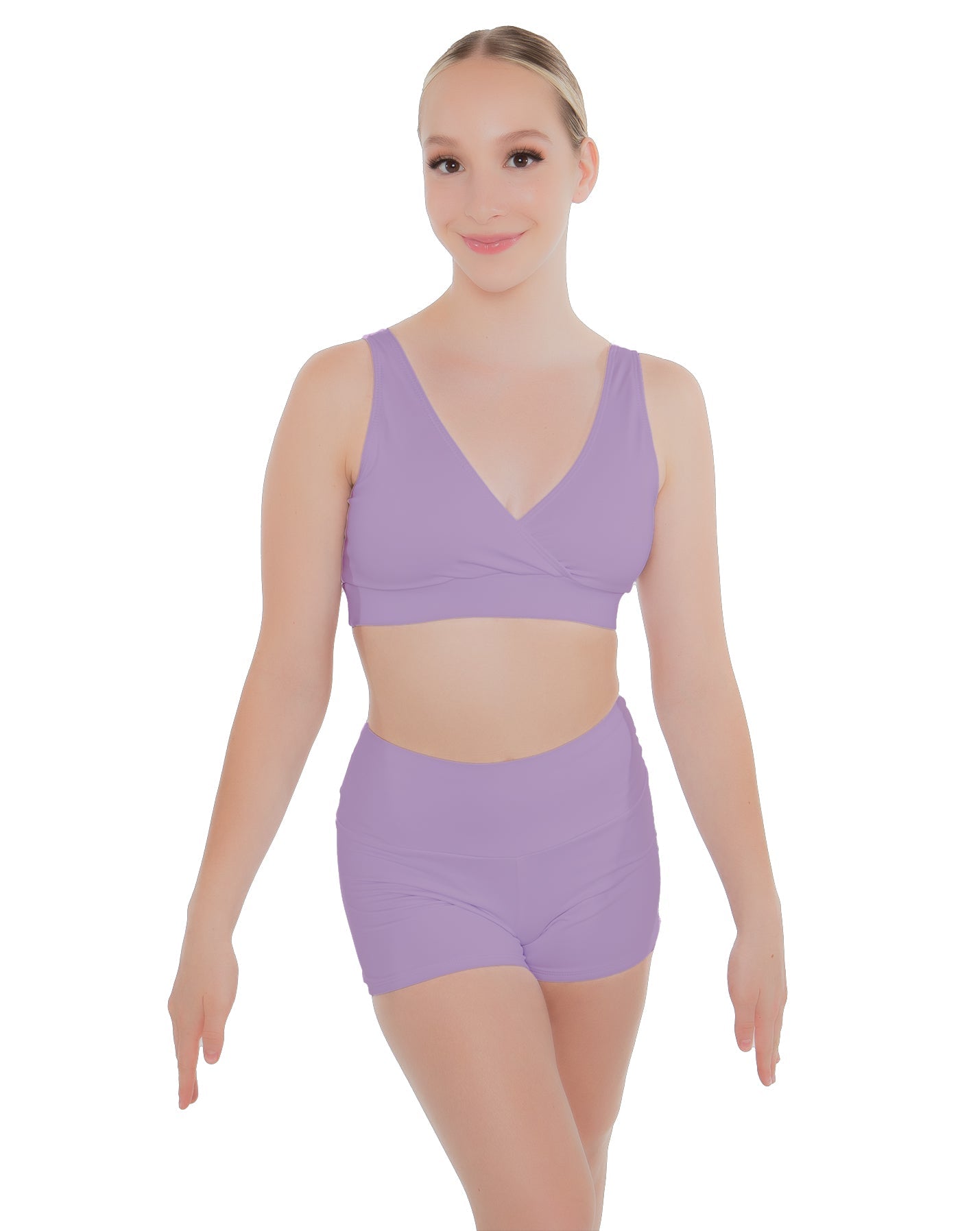 Solid Lycra Yoga Short