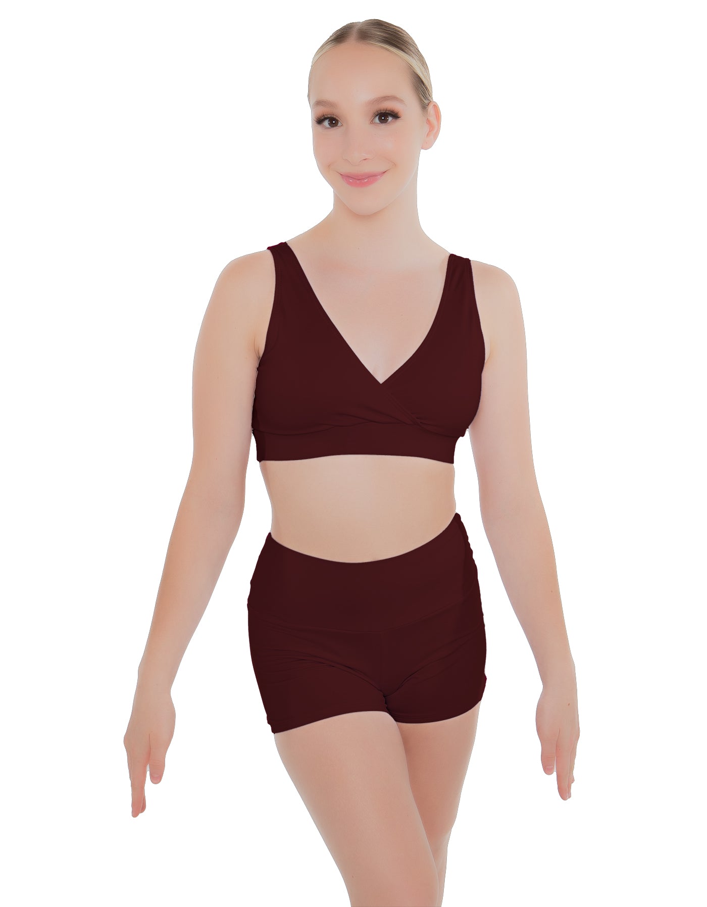 Solid Lycra Yoga Short