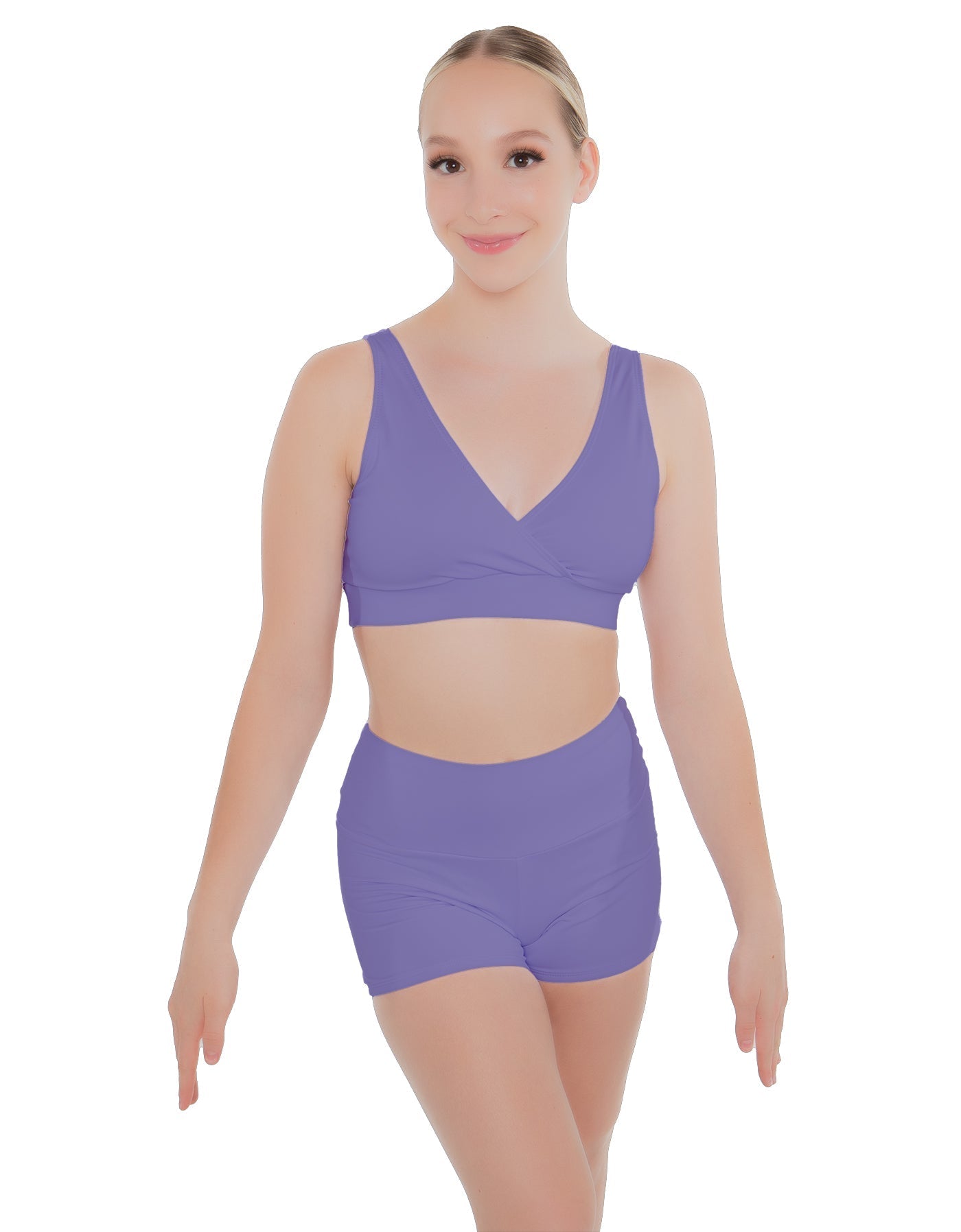 Solid Lycra Yoga Short