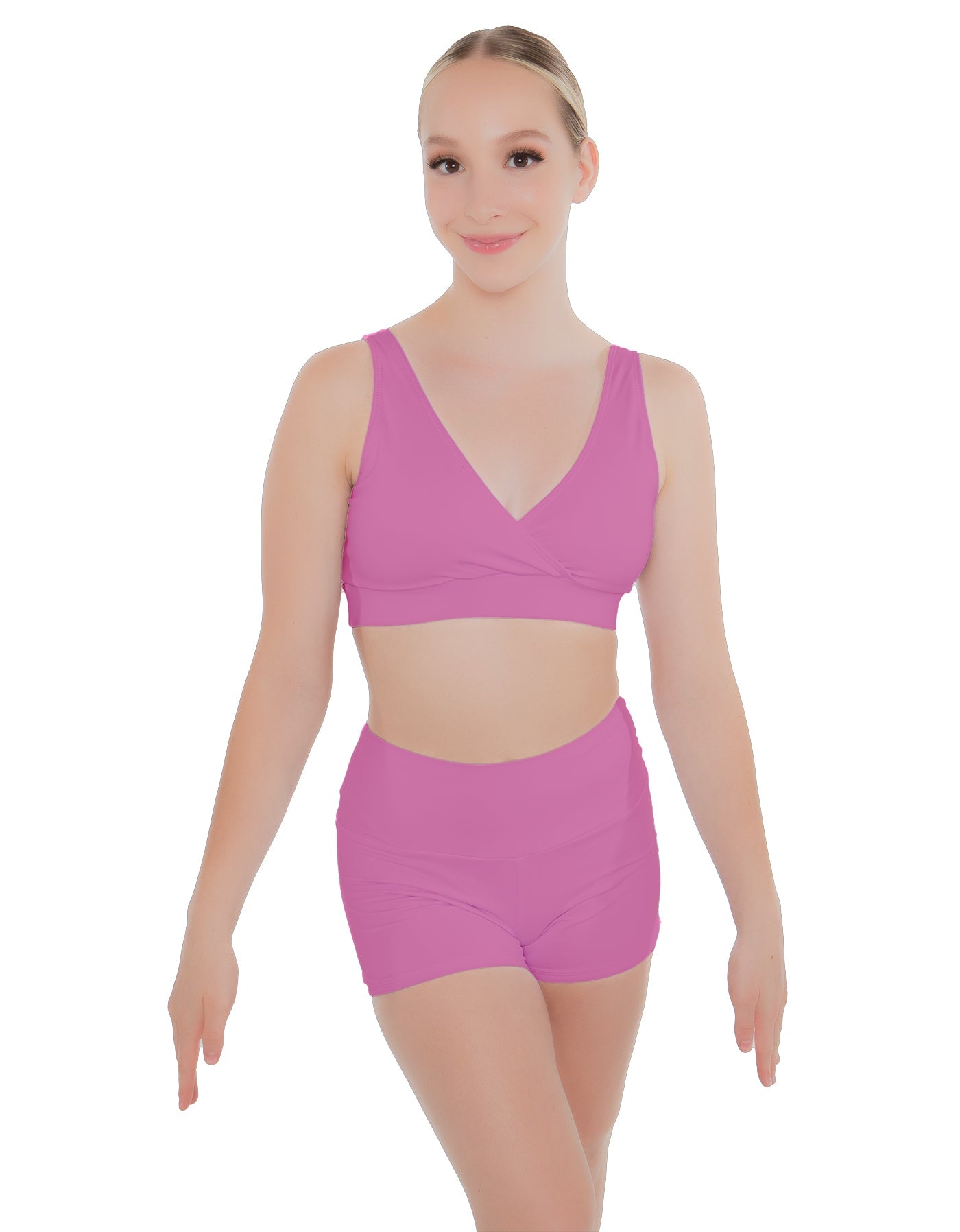 Solid Lycra Yoga Short