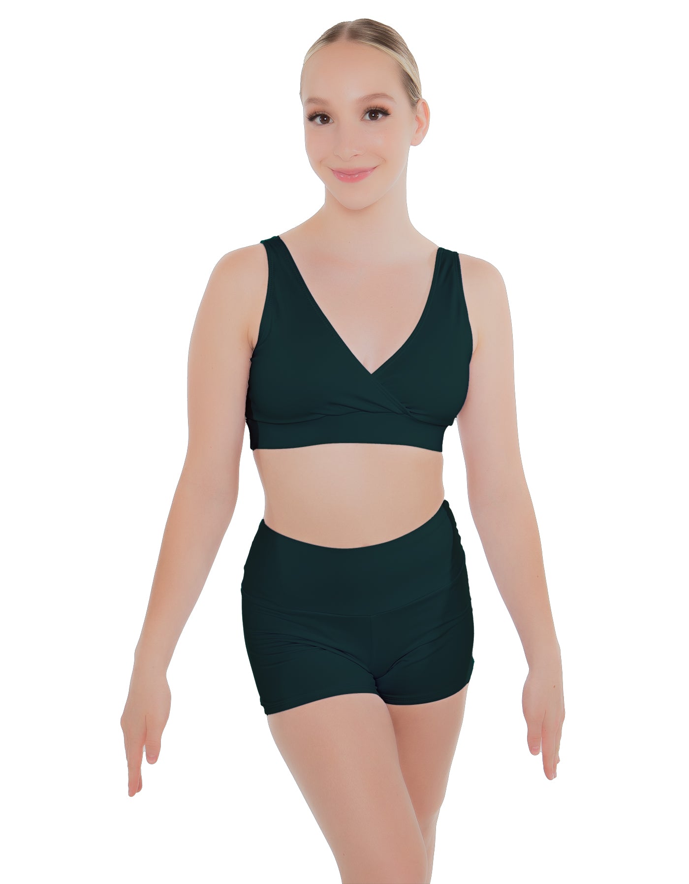 Solid Lycra Yoga Short