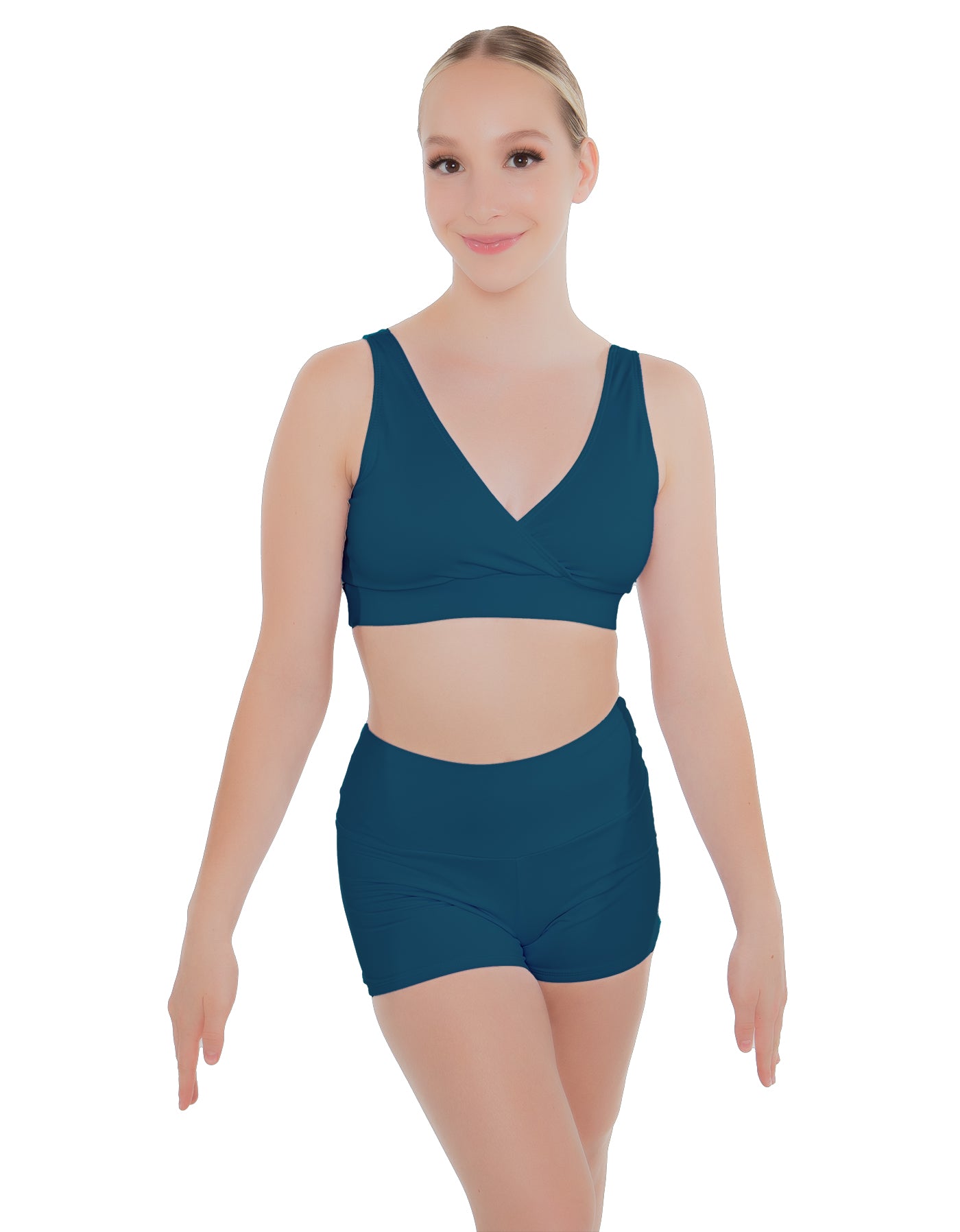 Solid Lycra Yoga Short