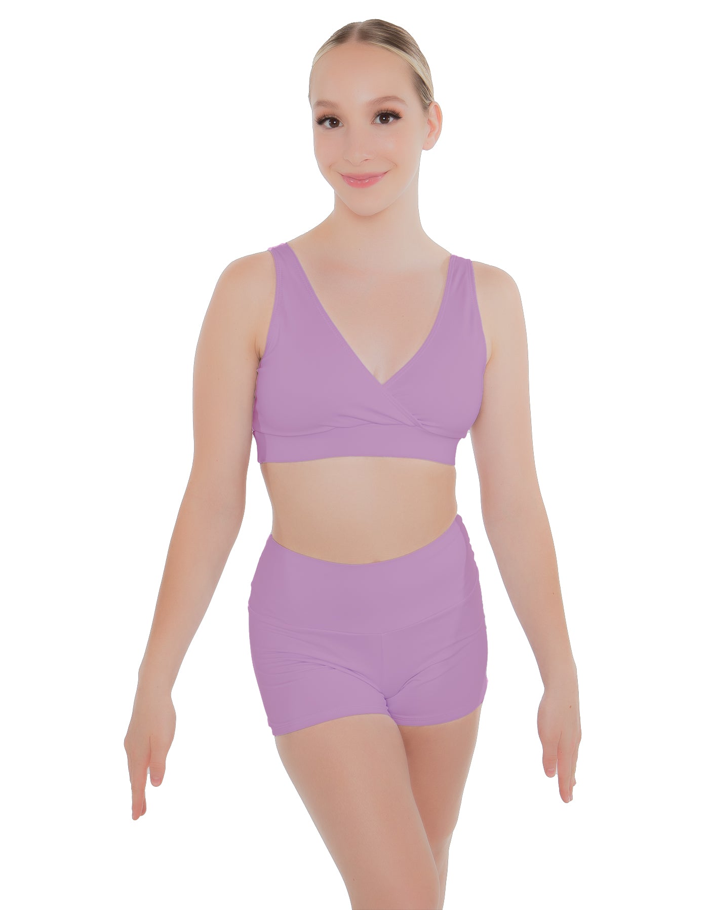 Solid Lycra Yoga Short