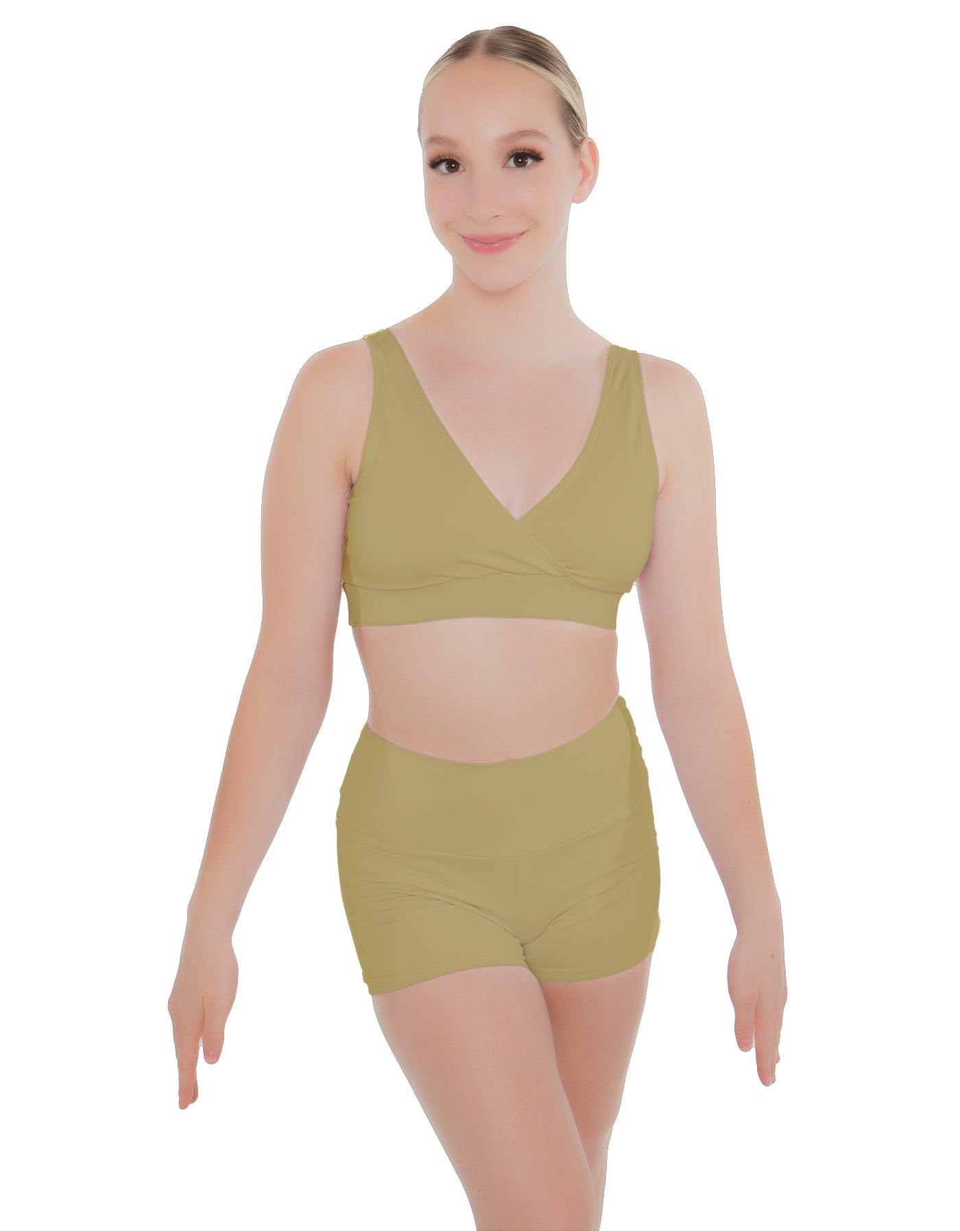 Solid Lycra Yoga Short