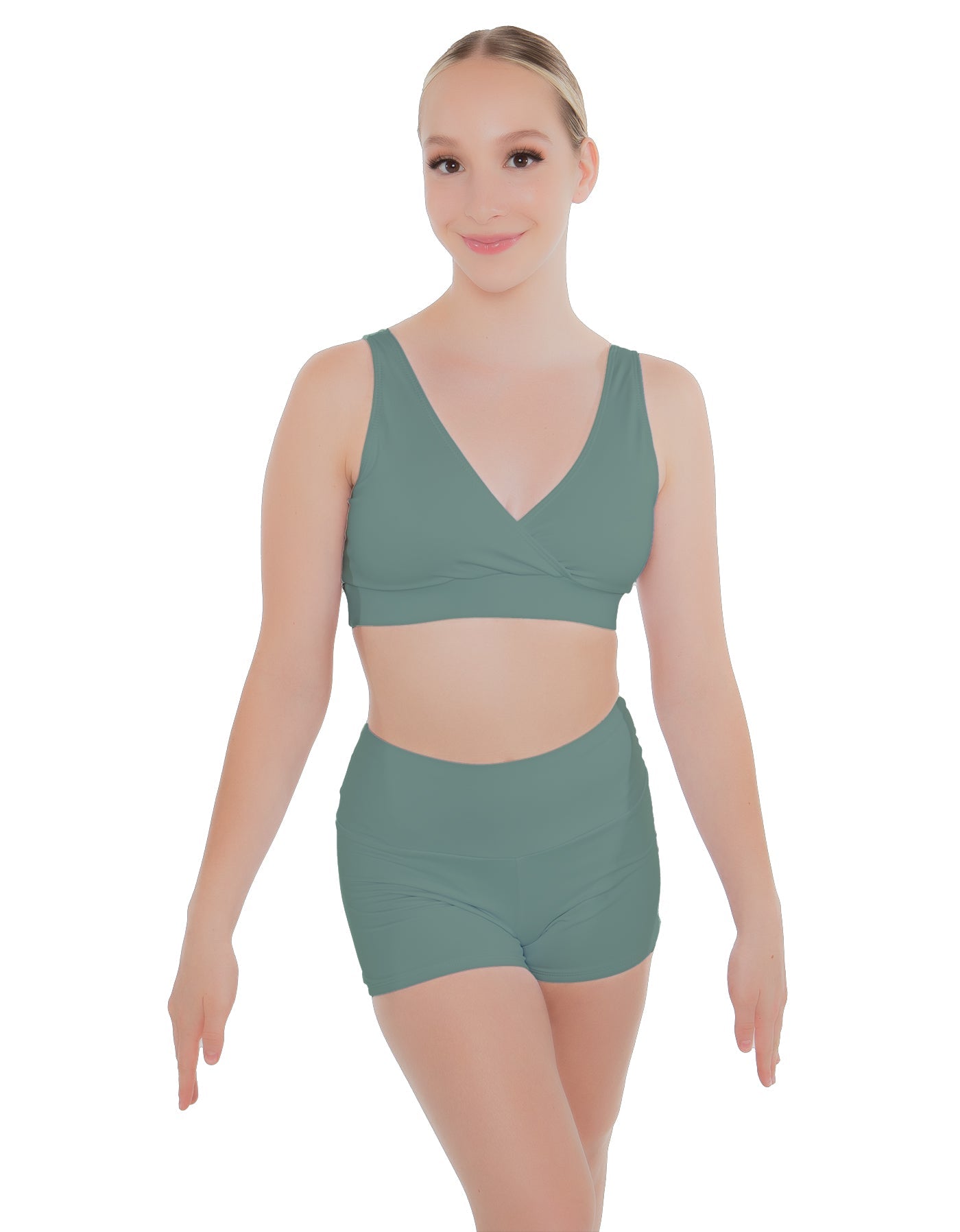 Solid Lycra Yoga Short