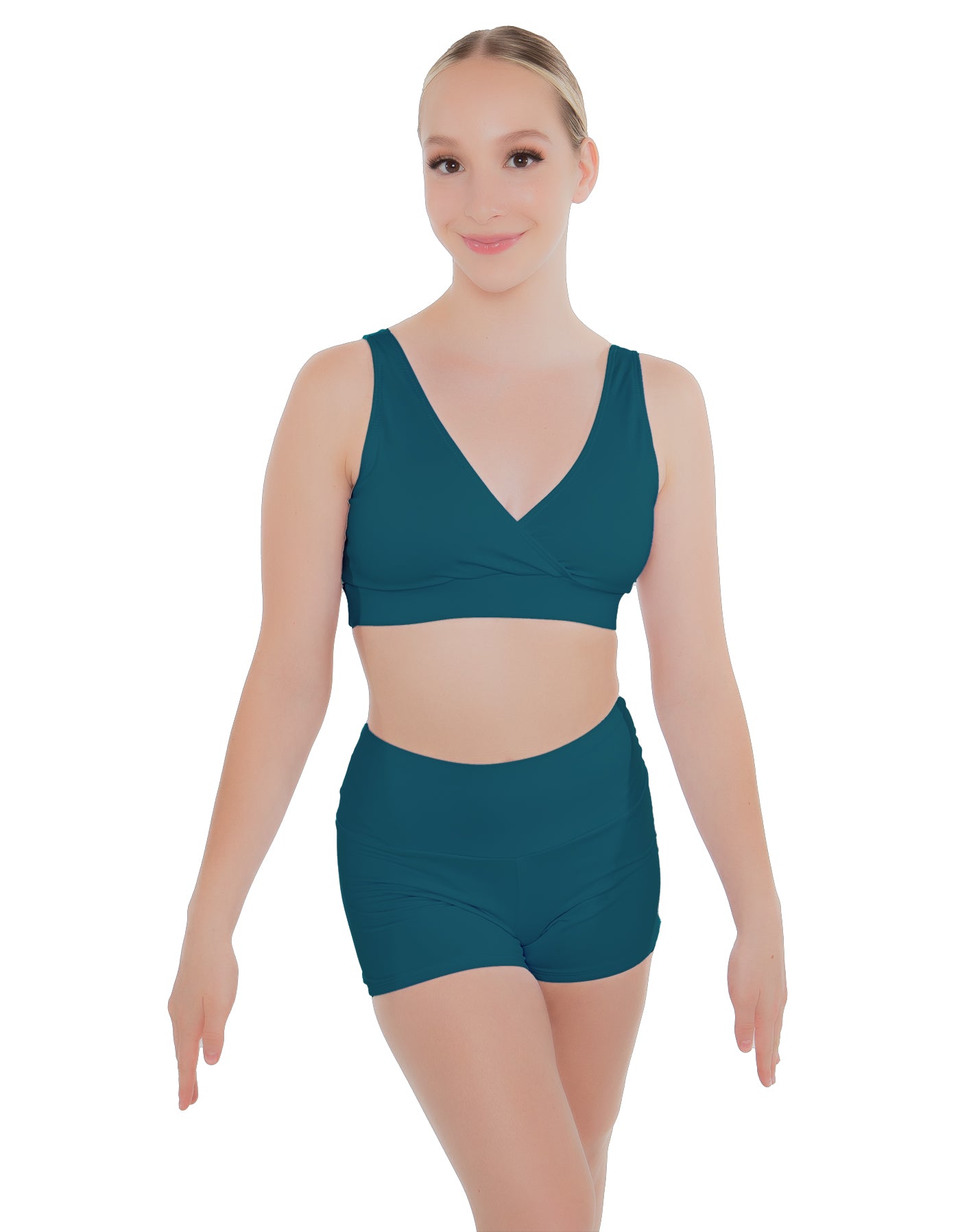 Solid Lycra Yoga Short