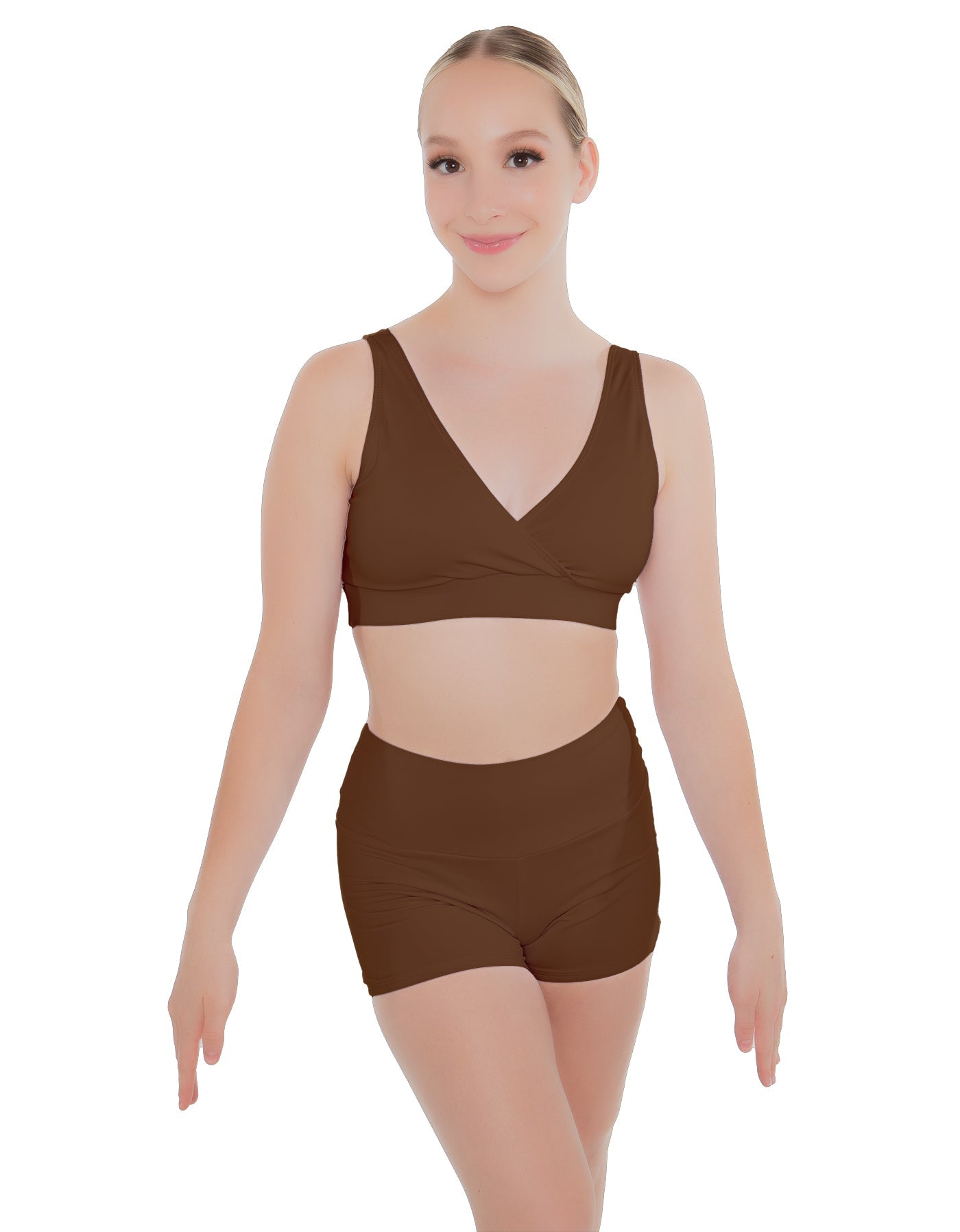 Solid Lycra Yoga Short