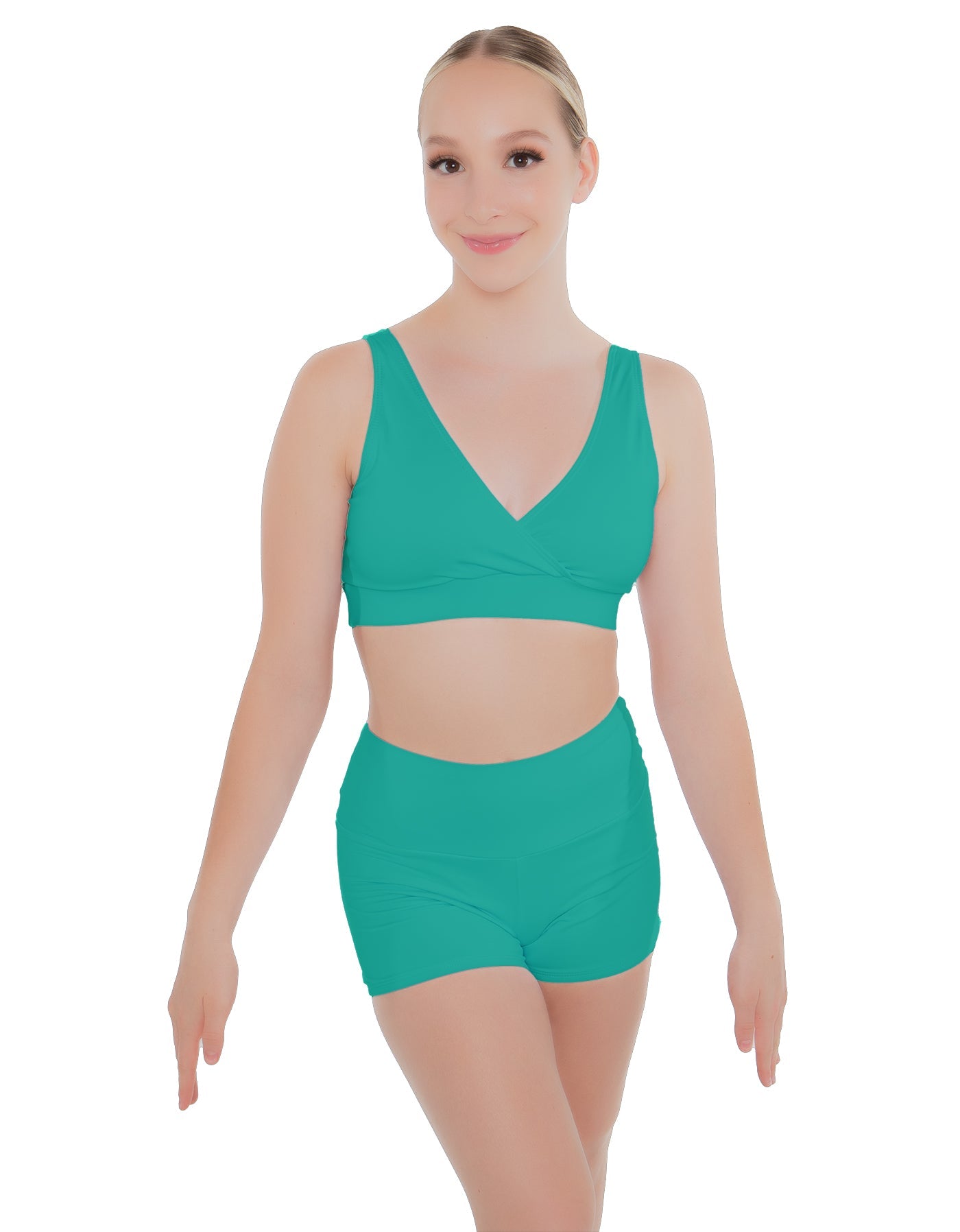 Solid Lycra Yoga Short
