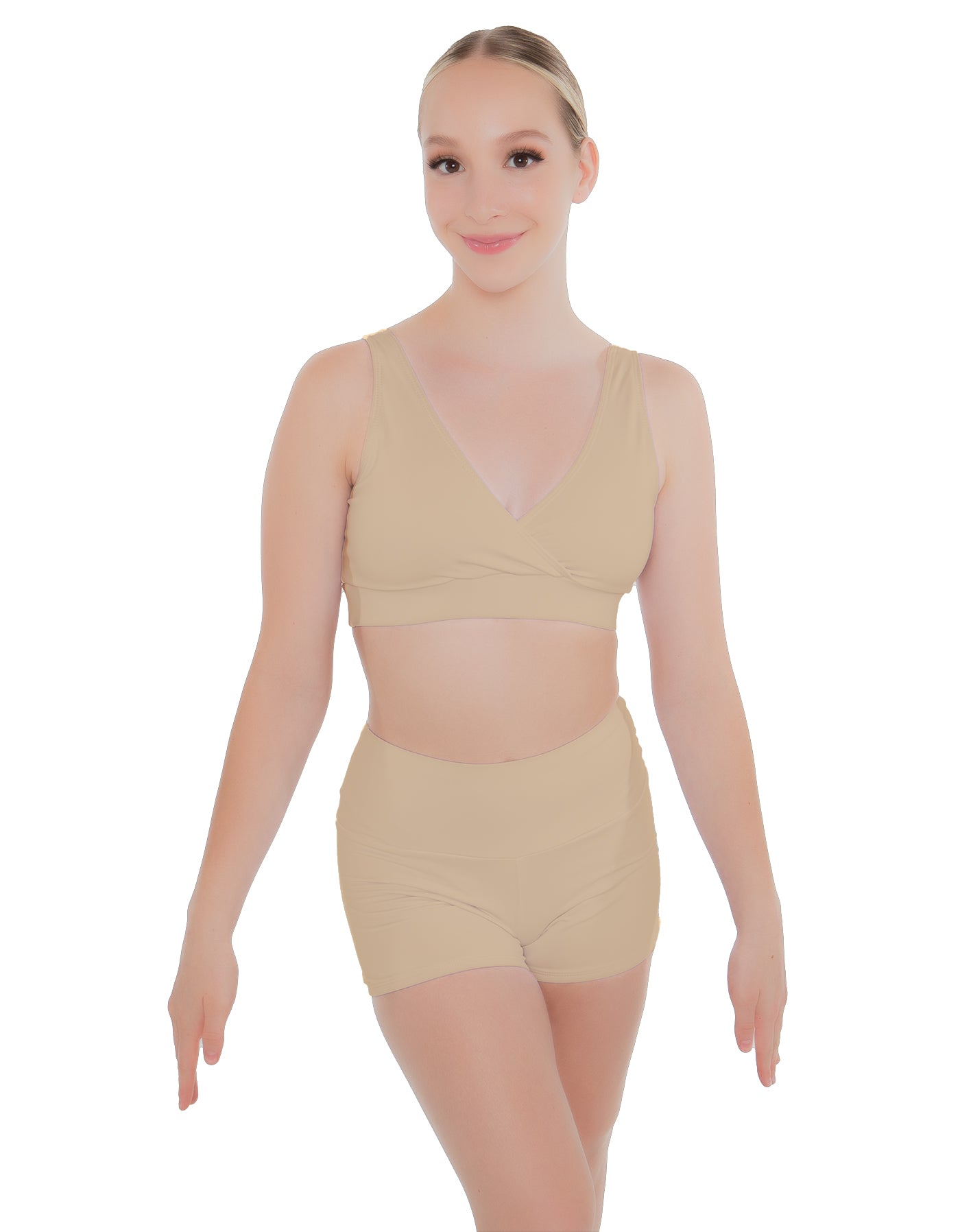 Solid Lycra Yoga Short