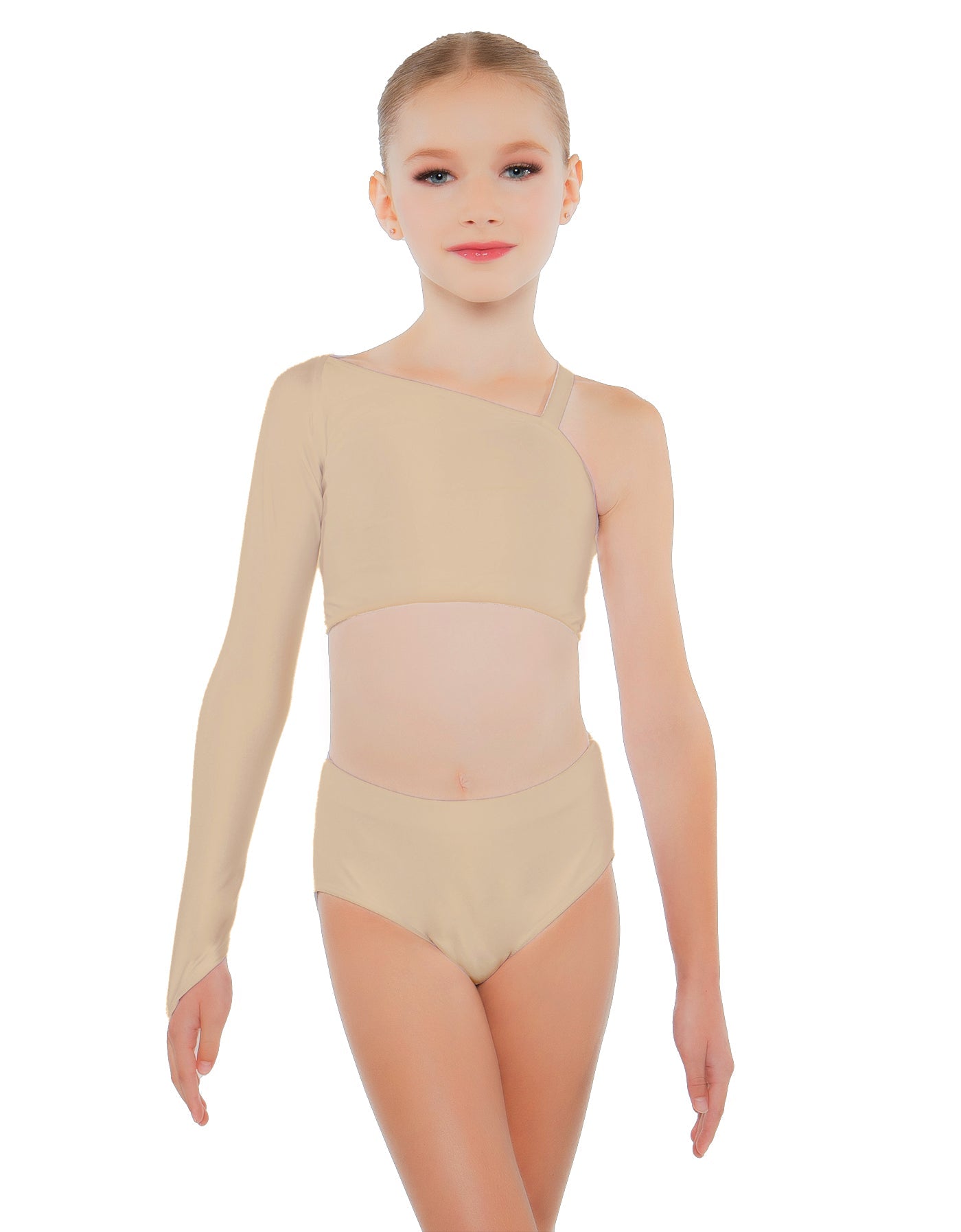 Solid Lycra High Waisted Brief