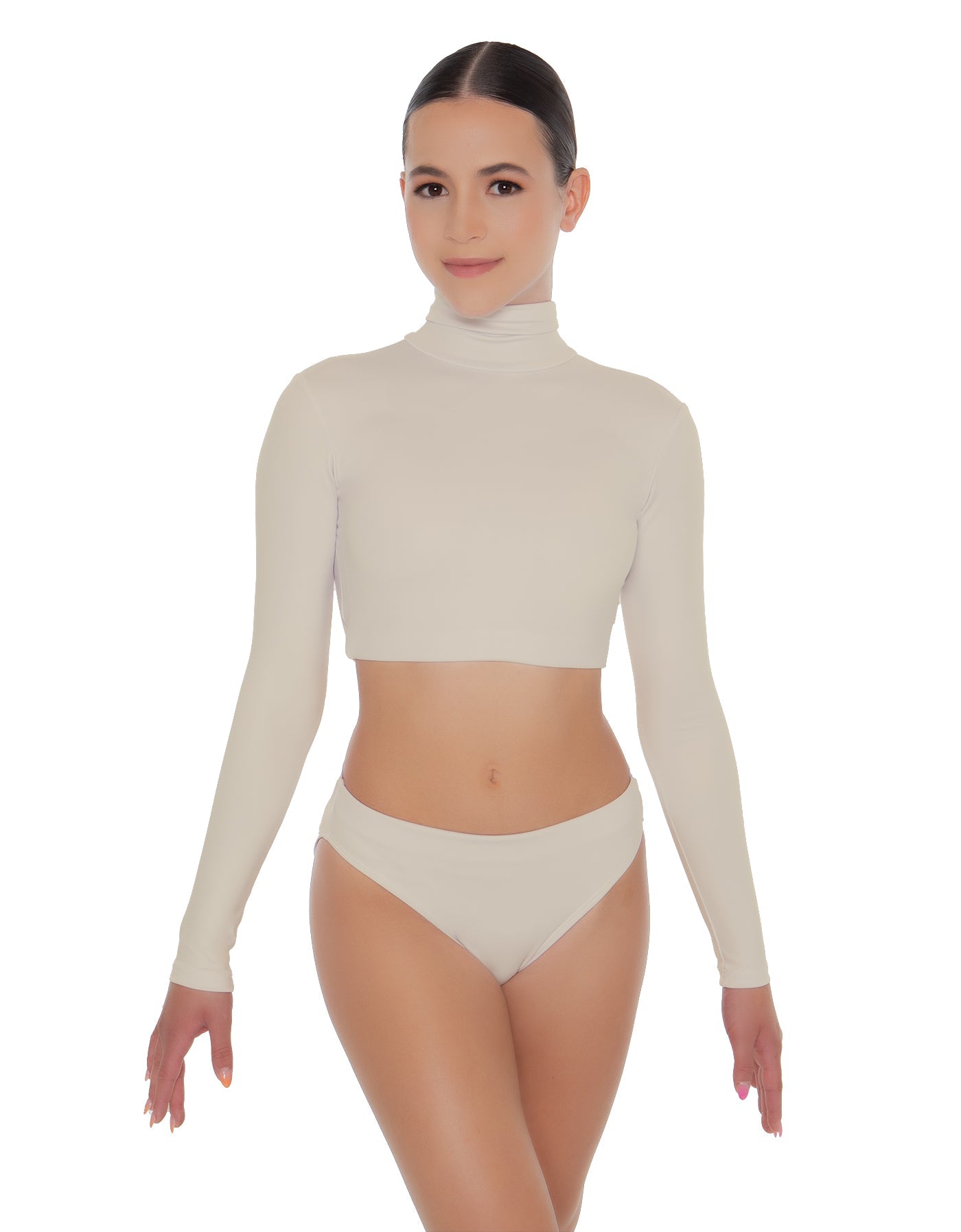 Solid Lycra Mid-Low Rise Panty