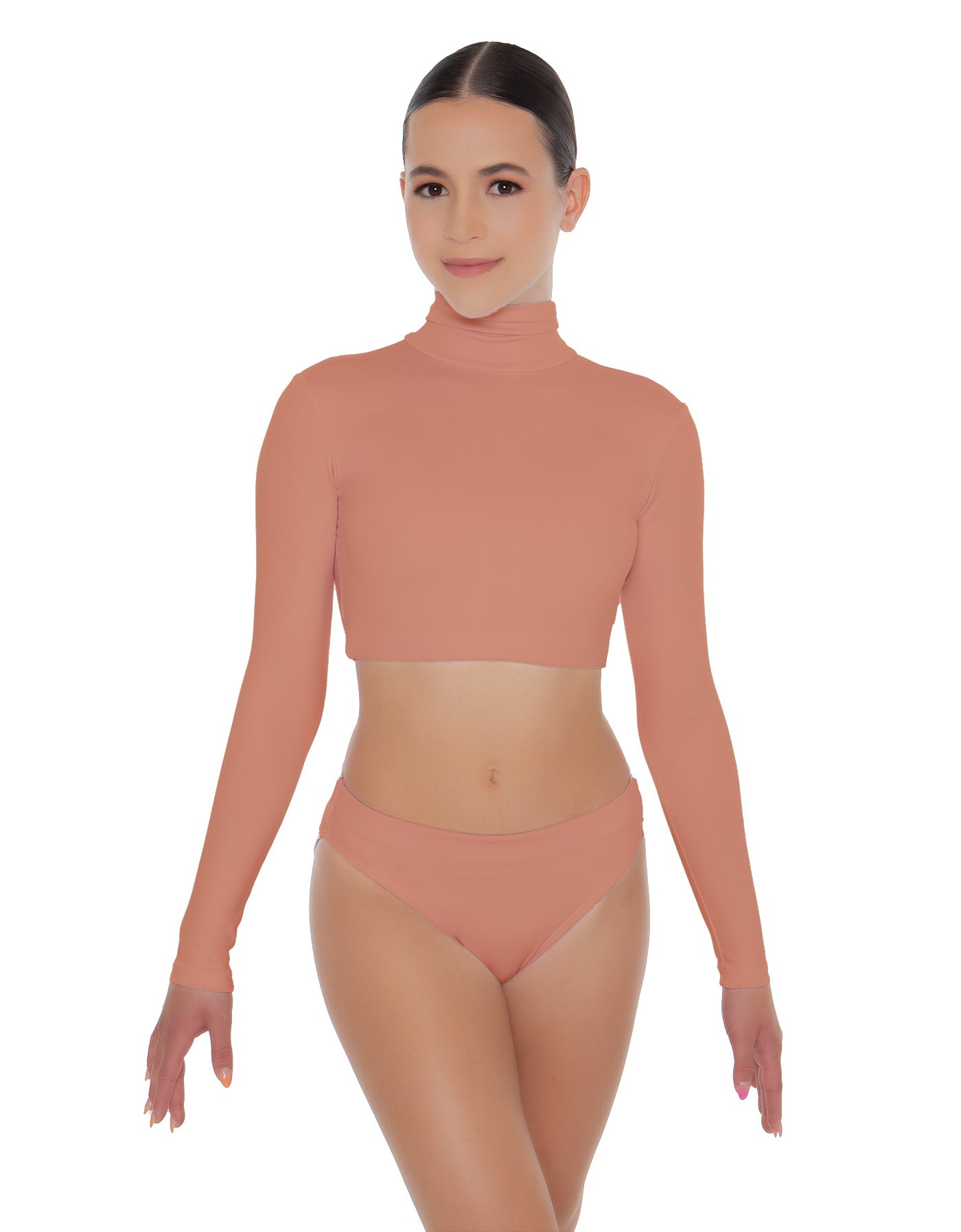 Solid Lycra Mid-Low Rise Panty