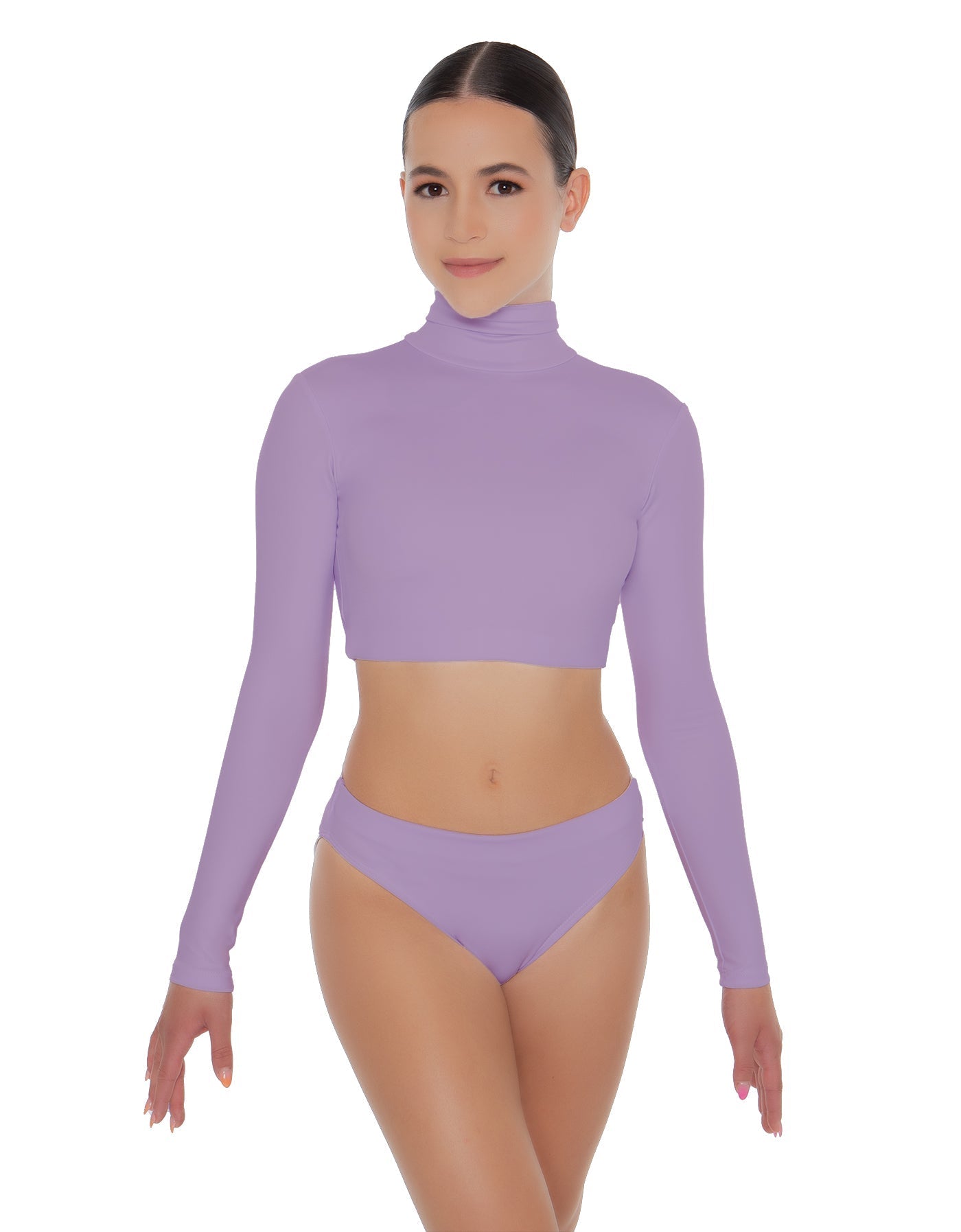 Solid Lycra Mid-Low Rise Panty