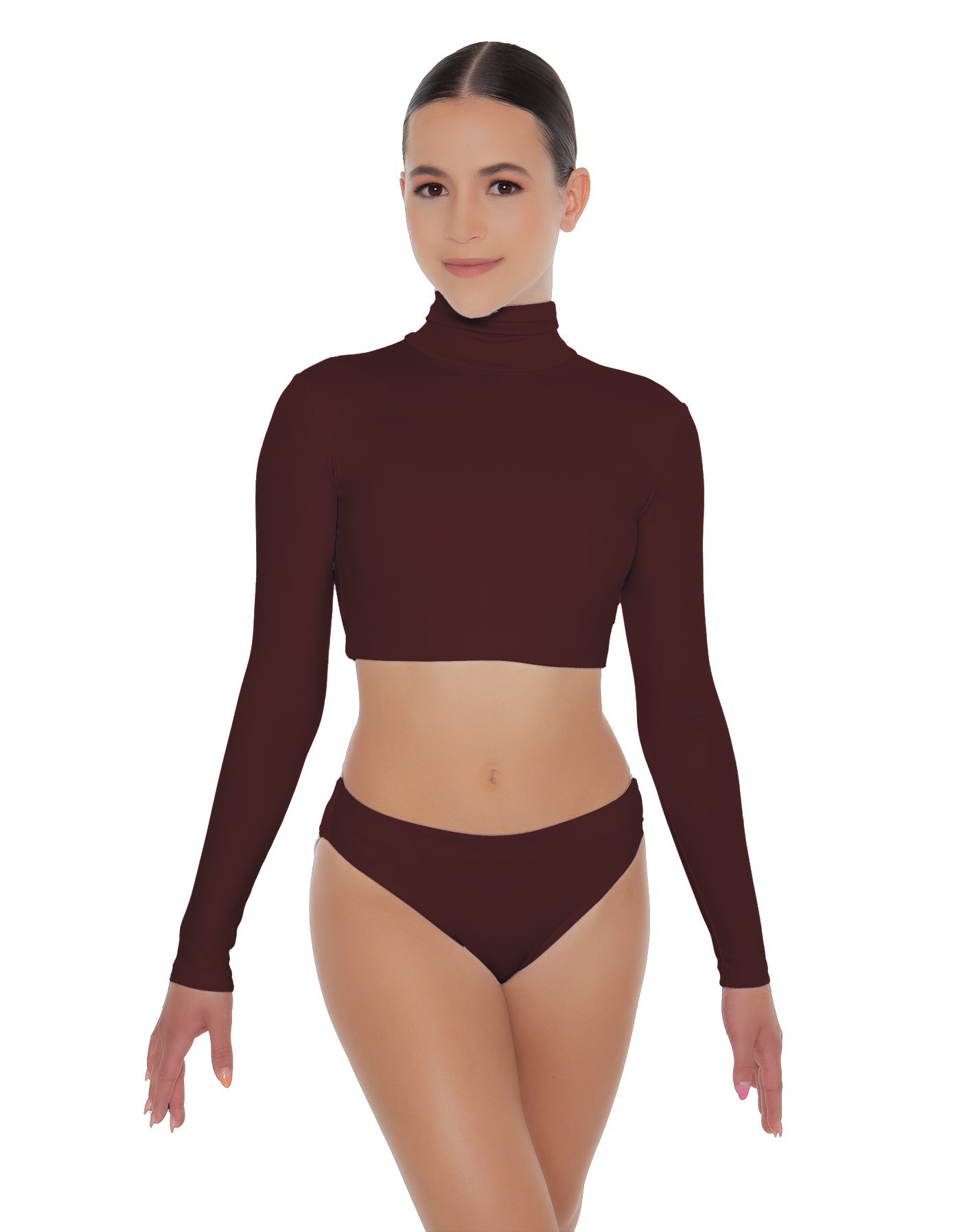 Solid Lycra Mid-Low Rise Panty