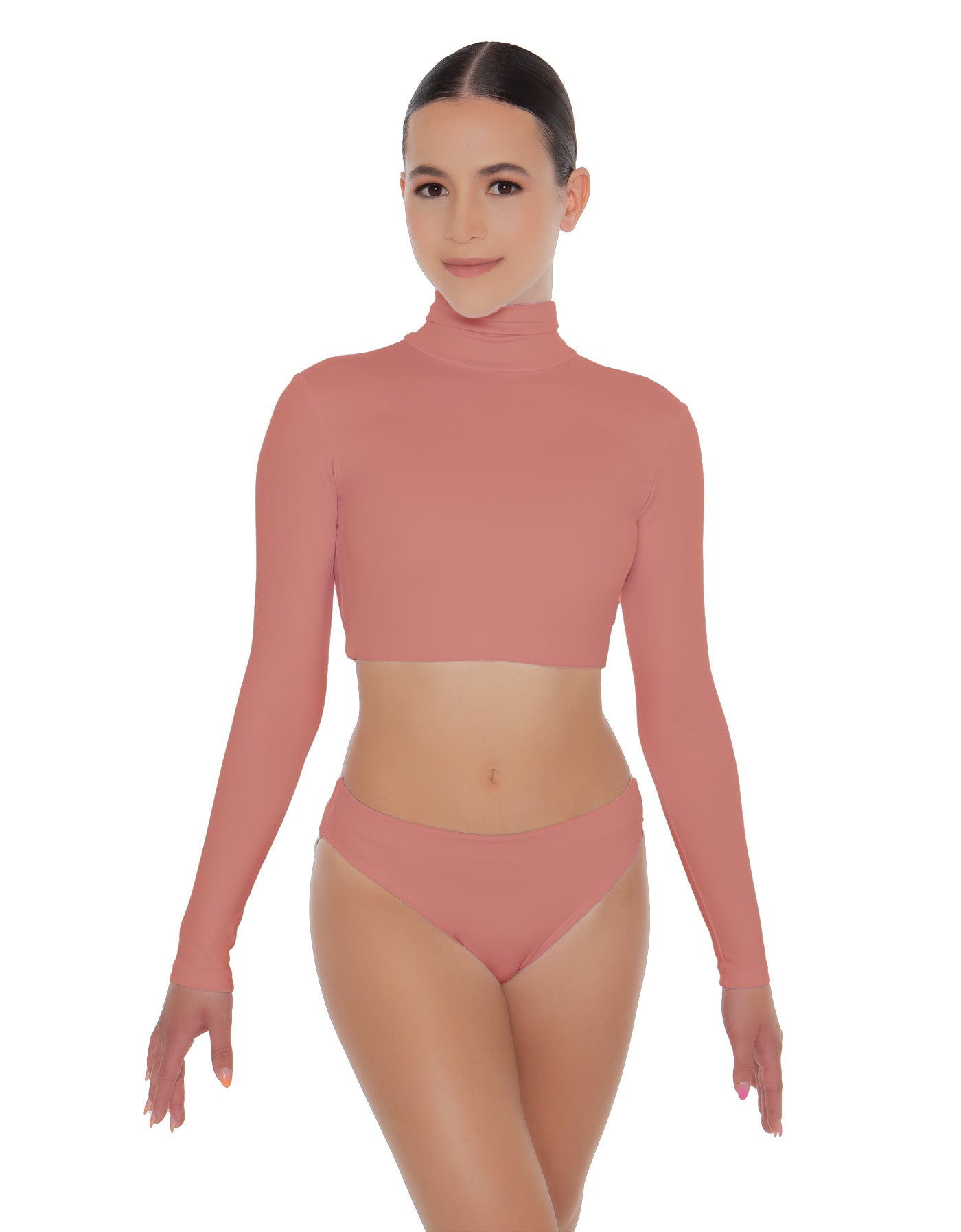Solid Lycra Mid-Low Rise Panty