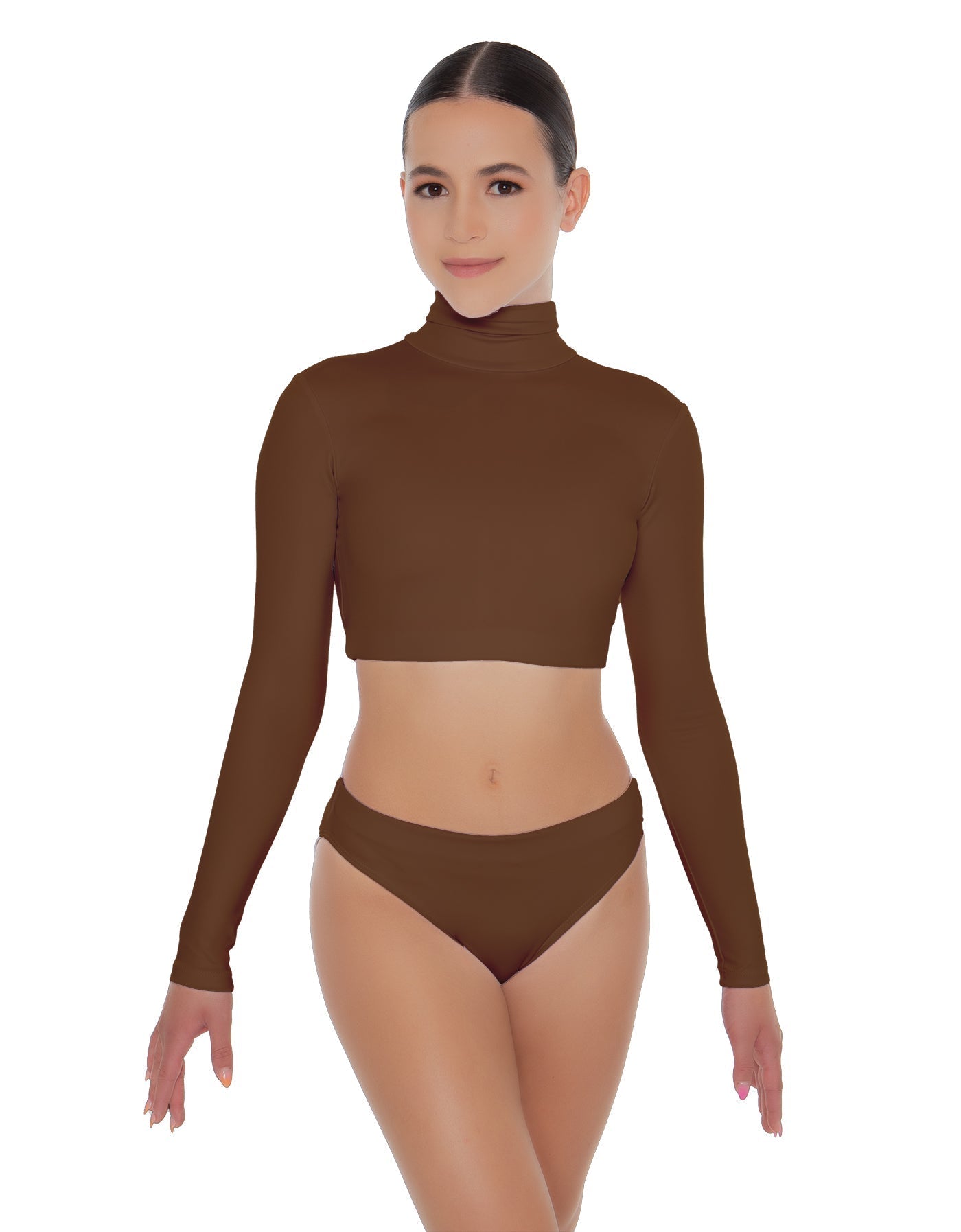 Solid Lycra Mid-Low Rise Panty