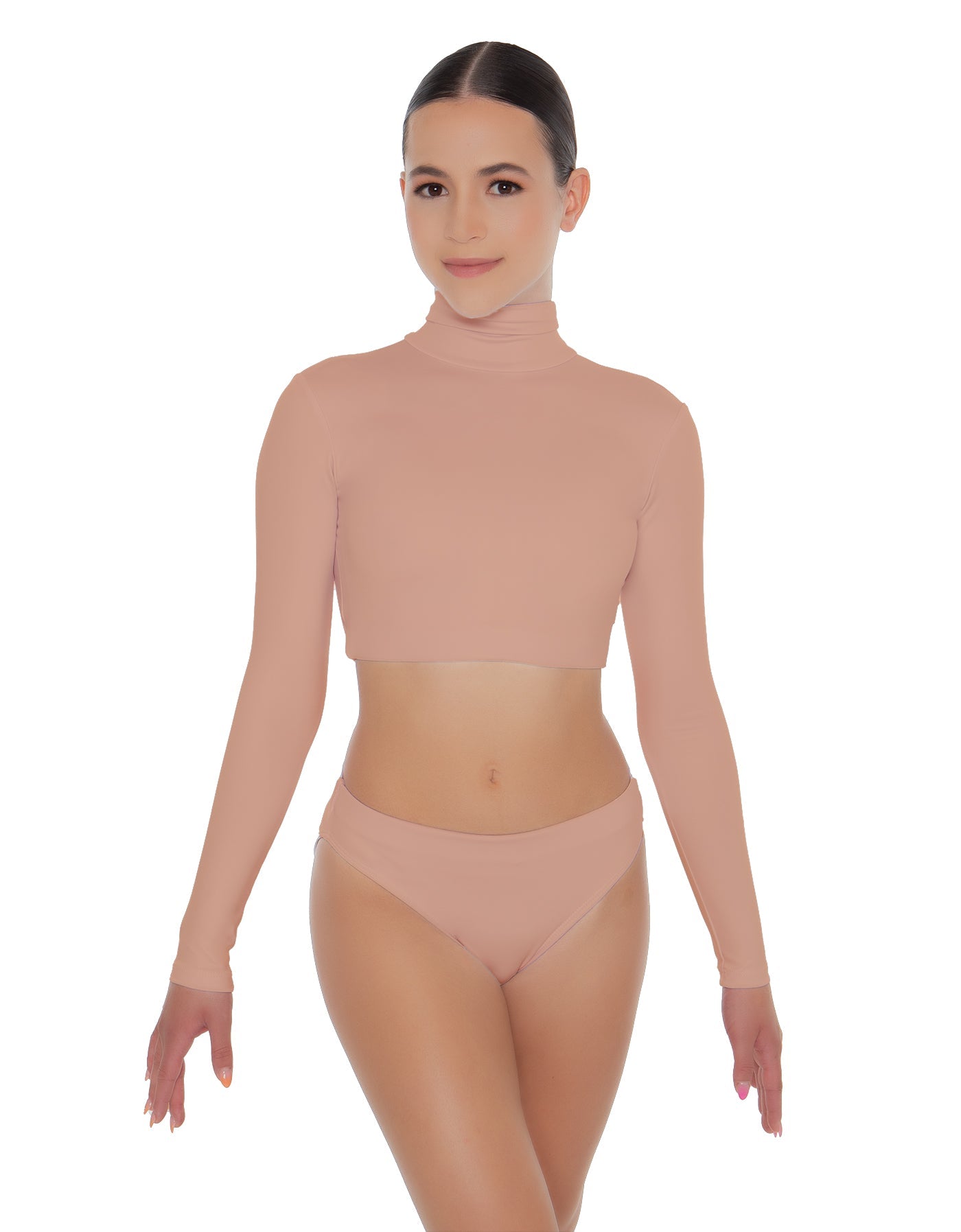 Solid Lycra Mid-Low Rise Panty