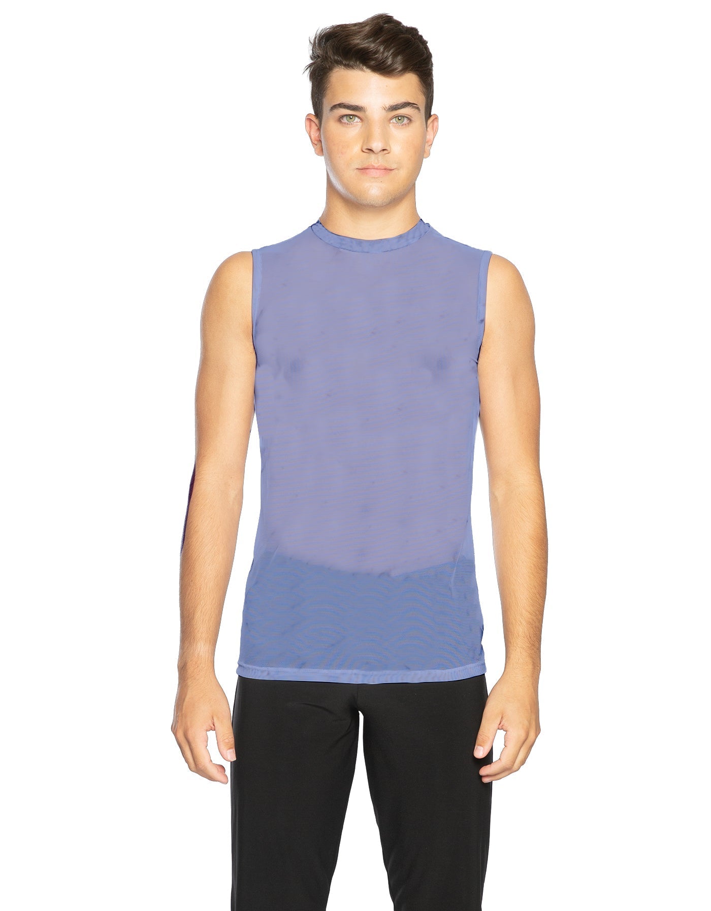 Solid Mesh Boys Tank