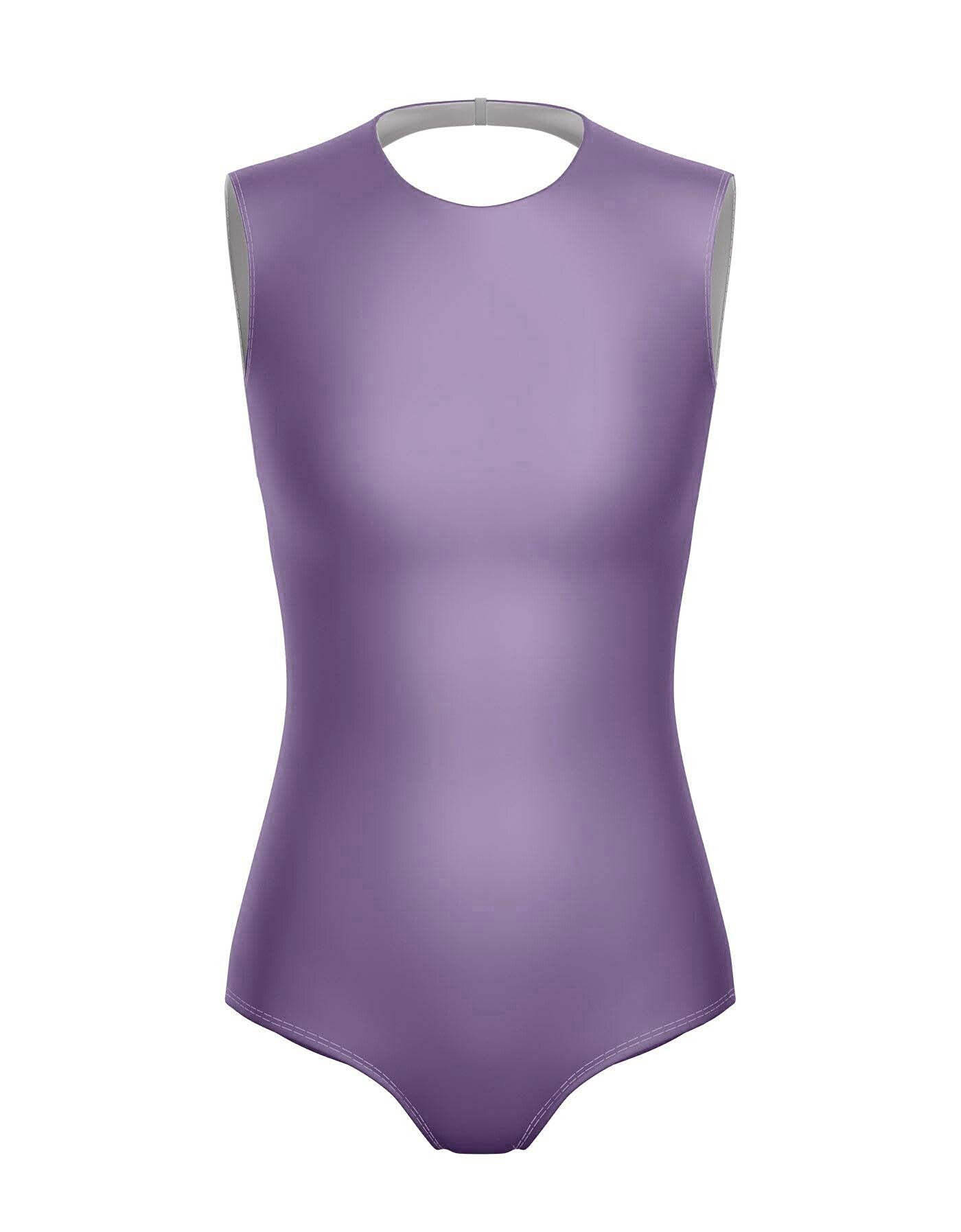 Sleeveless Open Back Leotard