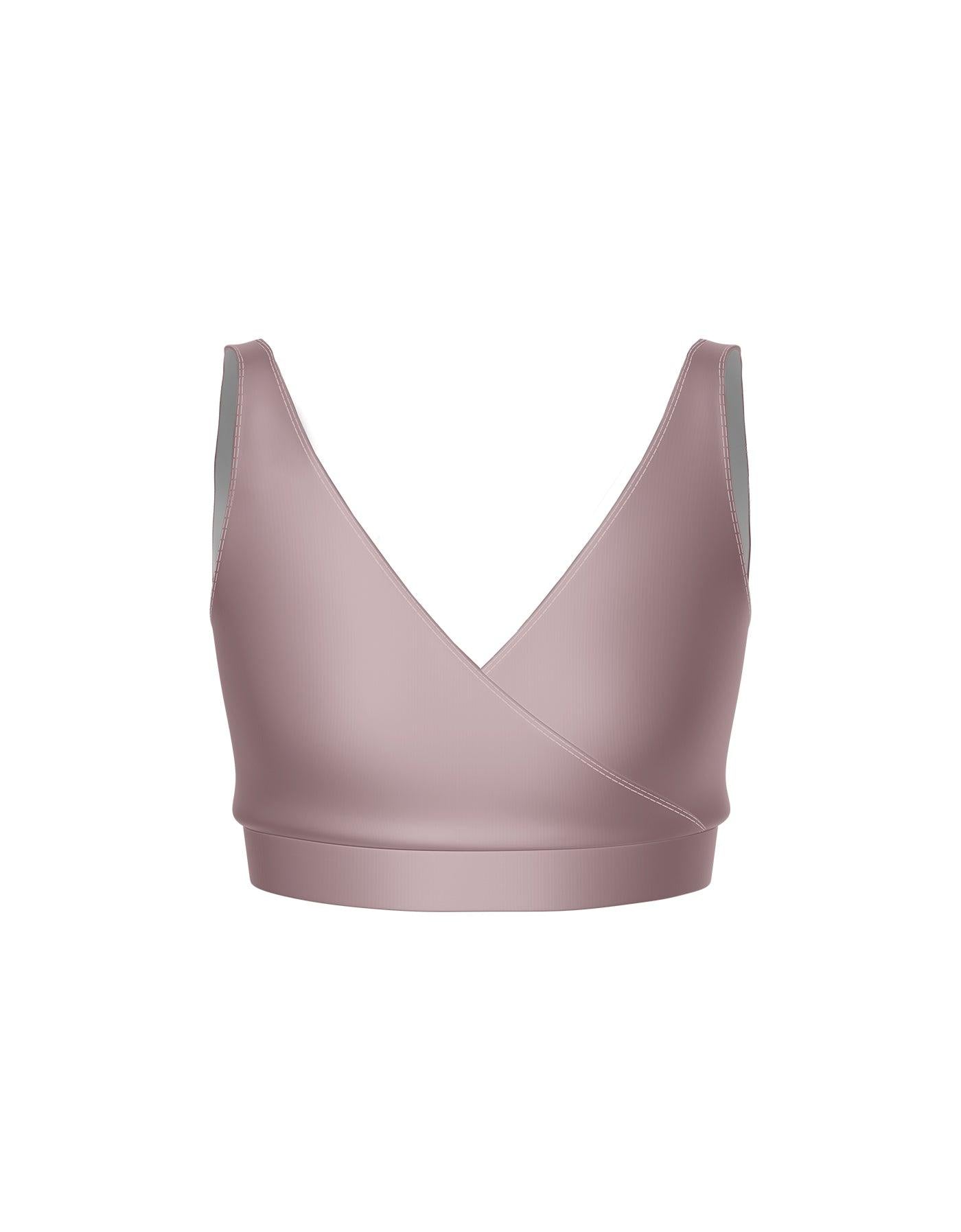 Crossover Front Back Bra Crop Top