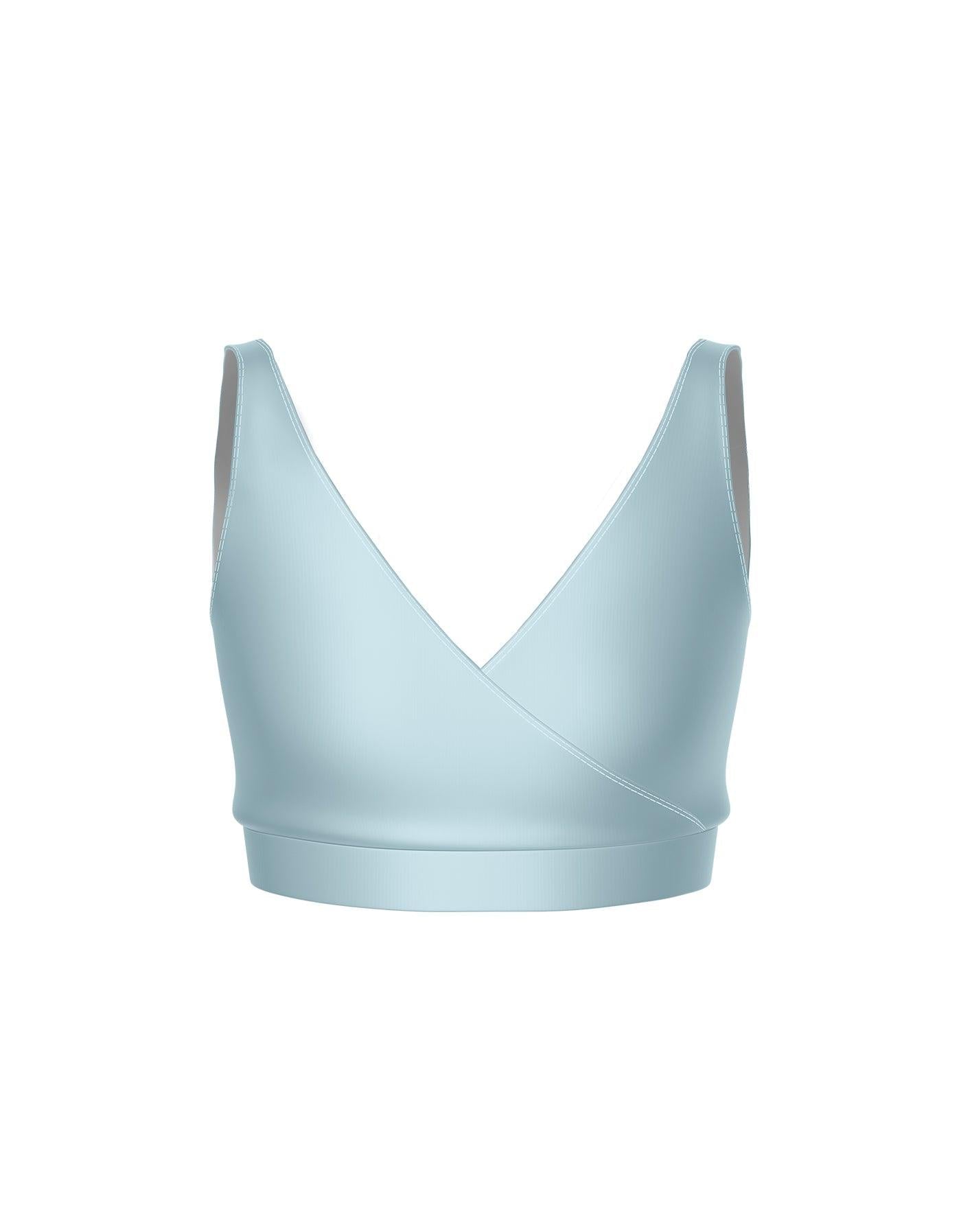 Crossover Front Back Bra Crop Top