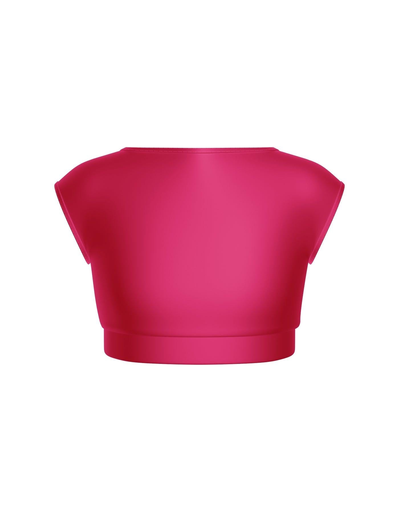 Bow Back Crop Top