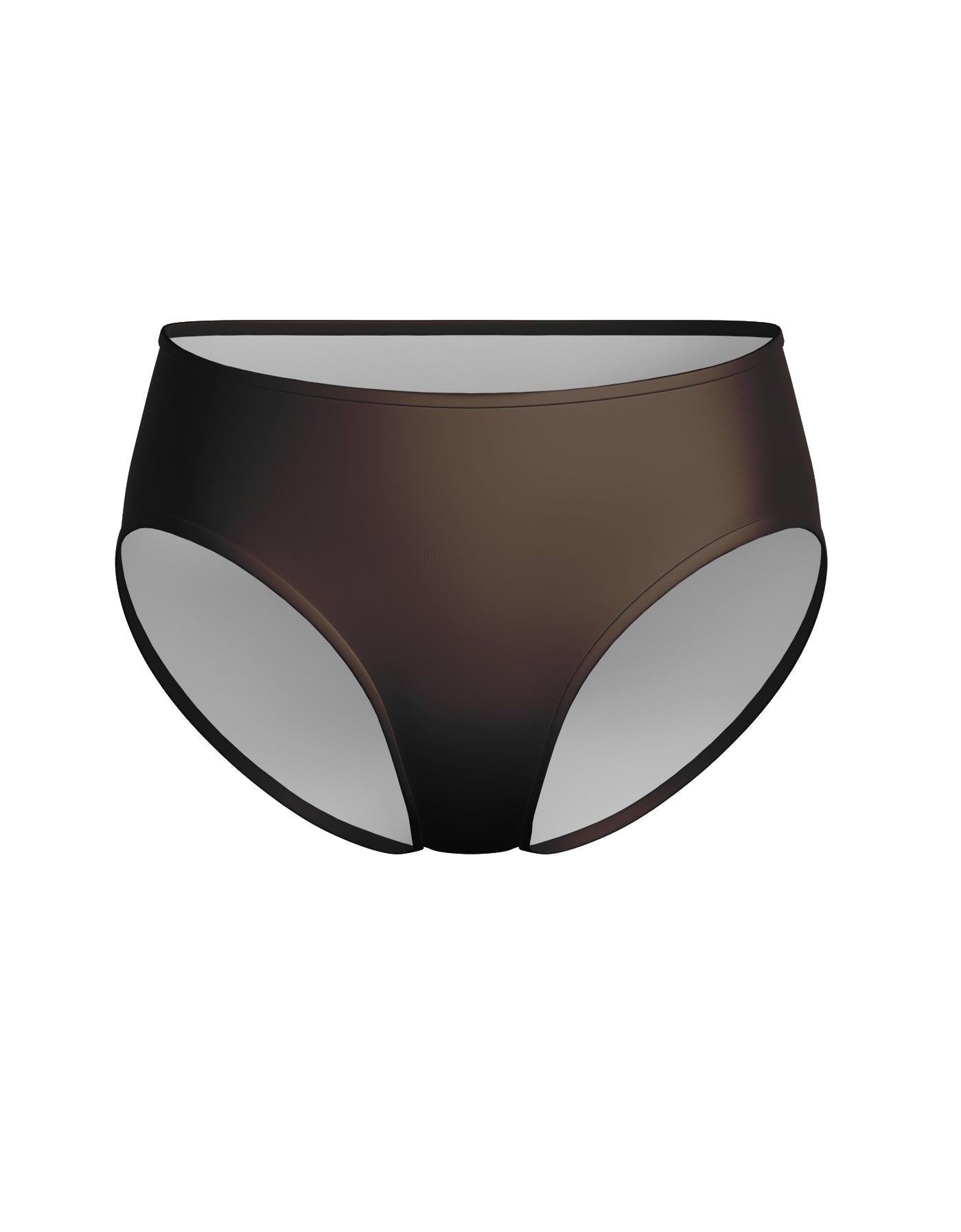 Lycra Brief Mid-Low Waist High Cut