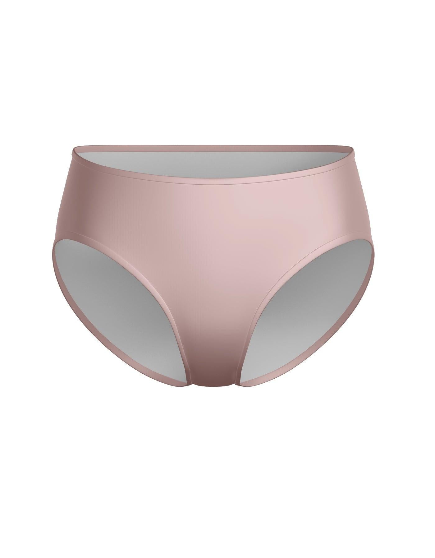 Lycra Brief Mid-Low Waist High Cut