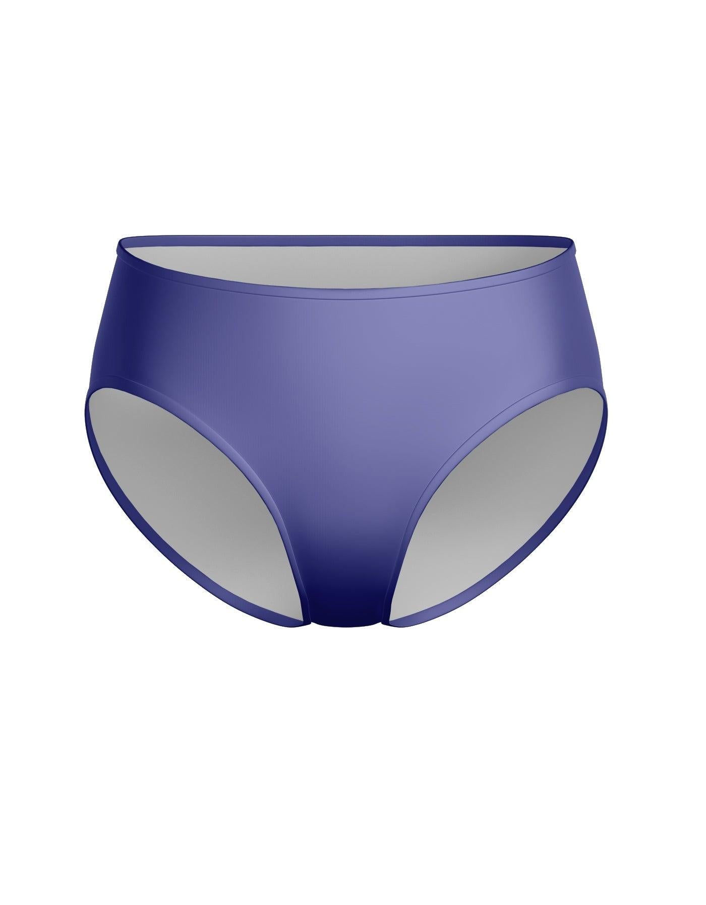Lycra Brief Mid-Low Waist High Cut