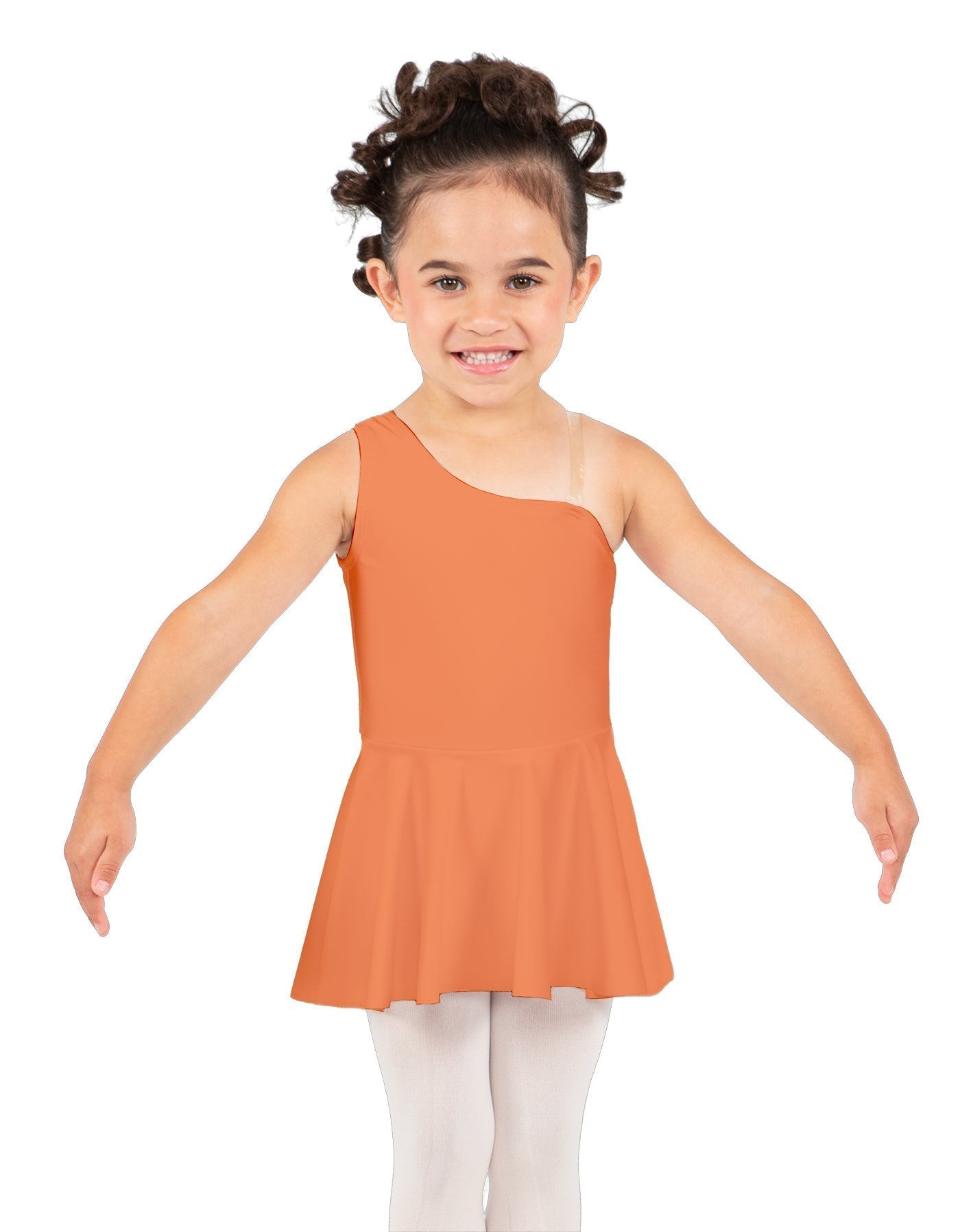 Solid Lycra One Shoulder Dress
