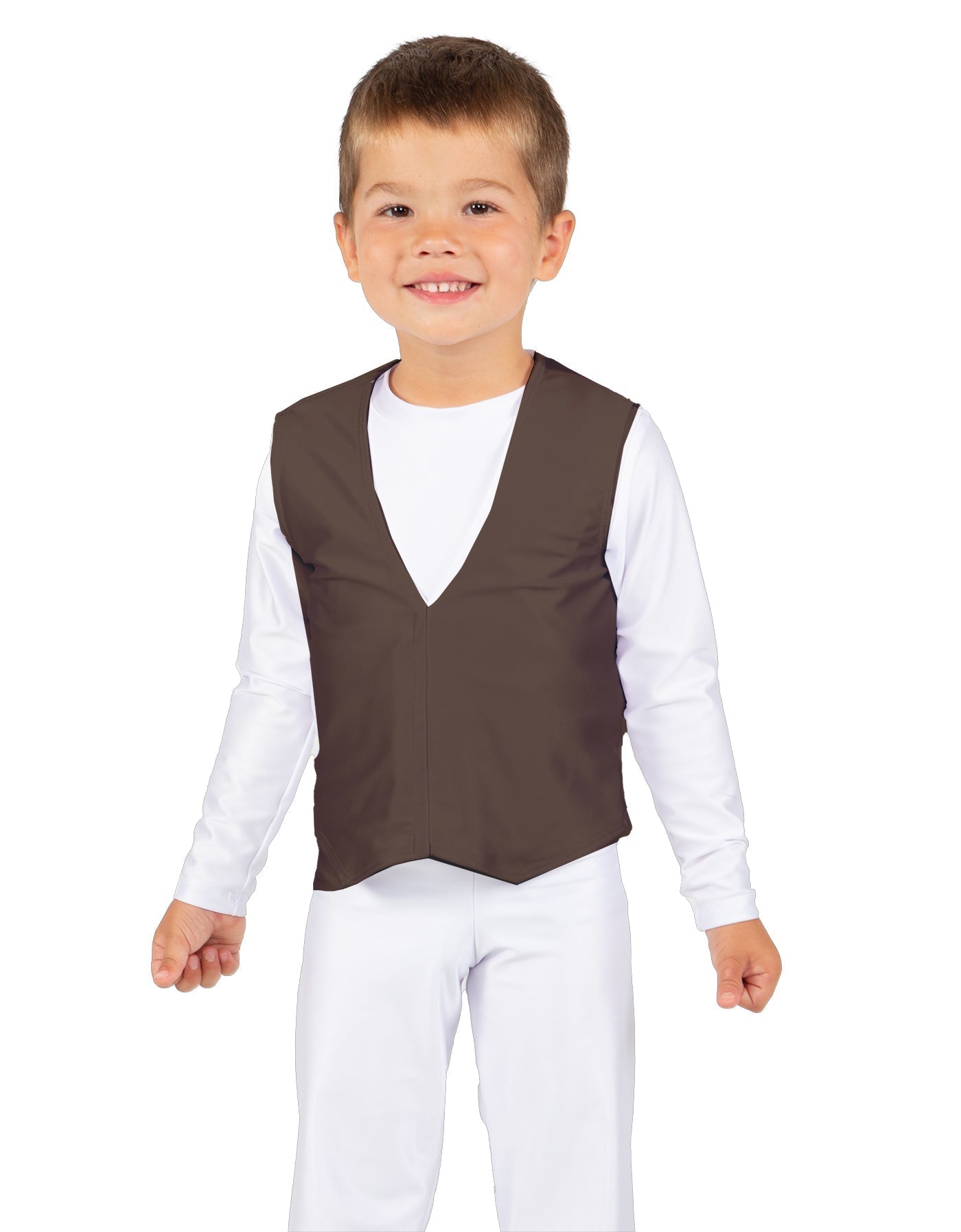 Solid Lycra Boys Vest