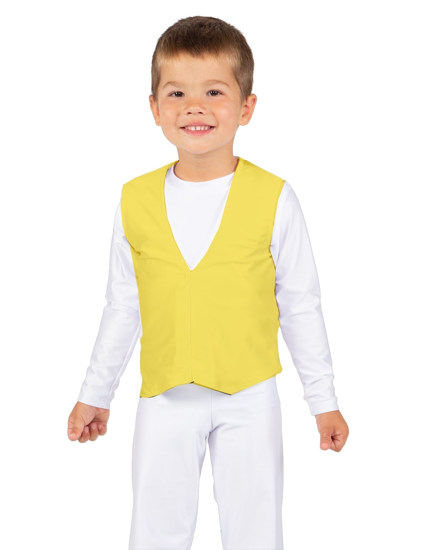Solid Lycra Boys Vest