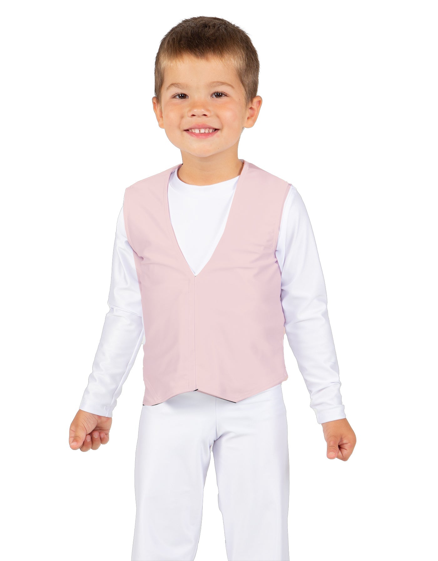 Solid Lycra Boys Vest