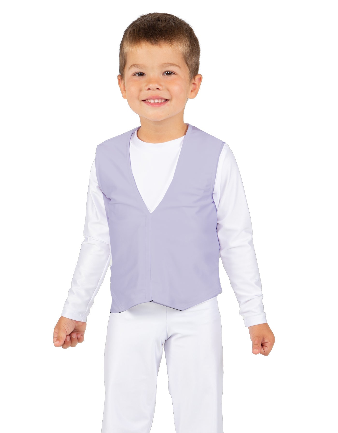 Solid Lycra Boys Vest