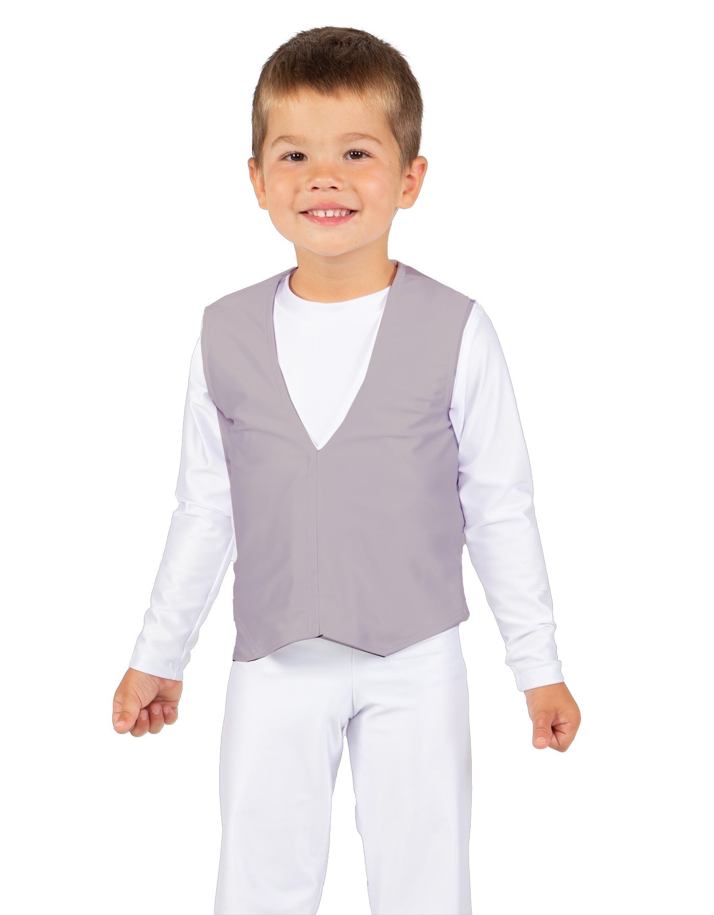 Solid Lycra Boys Vest