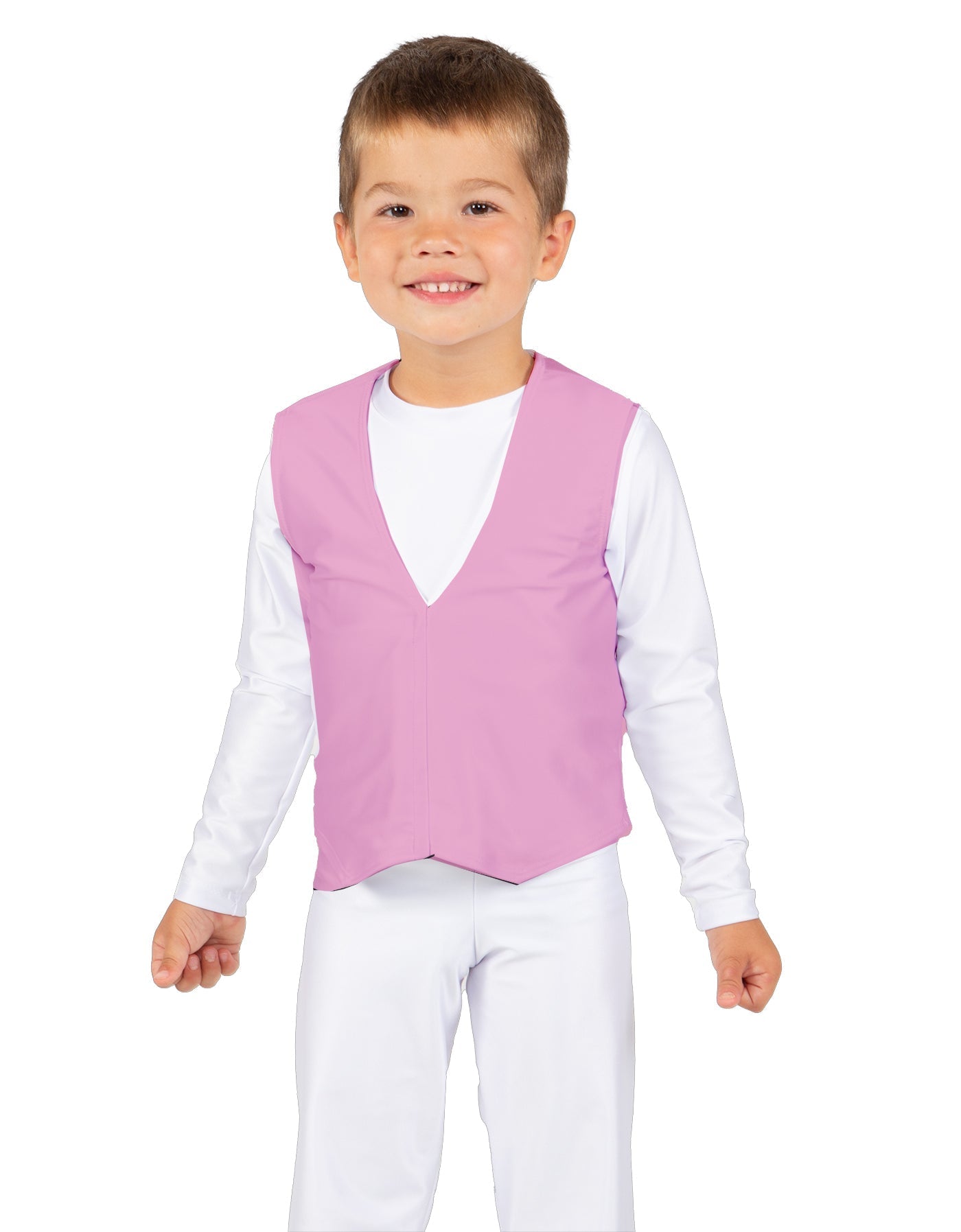 Solid Lycra Boys Vest