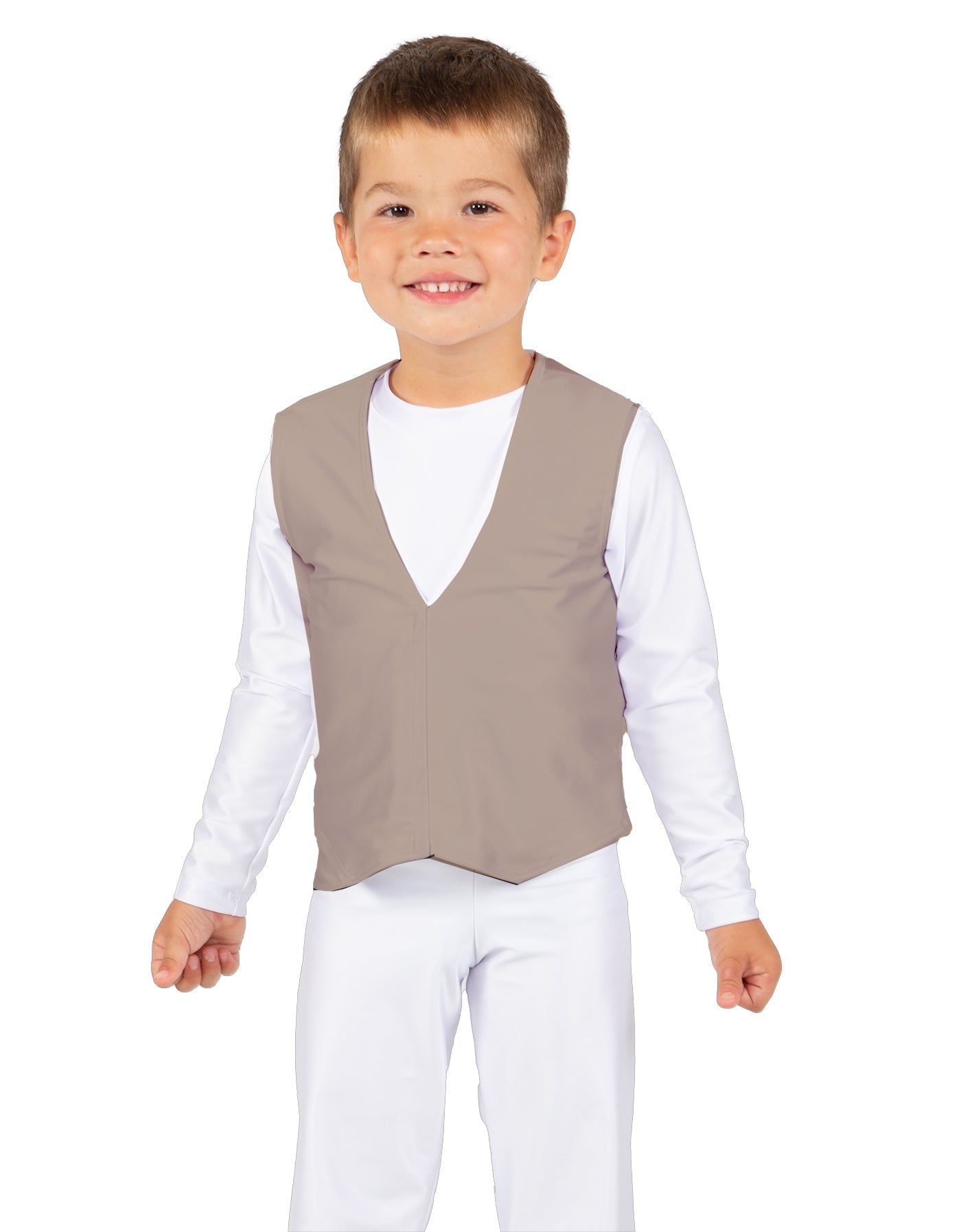 Solid Lycra Boys Vest