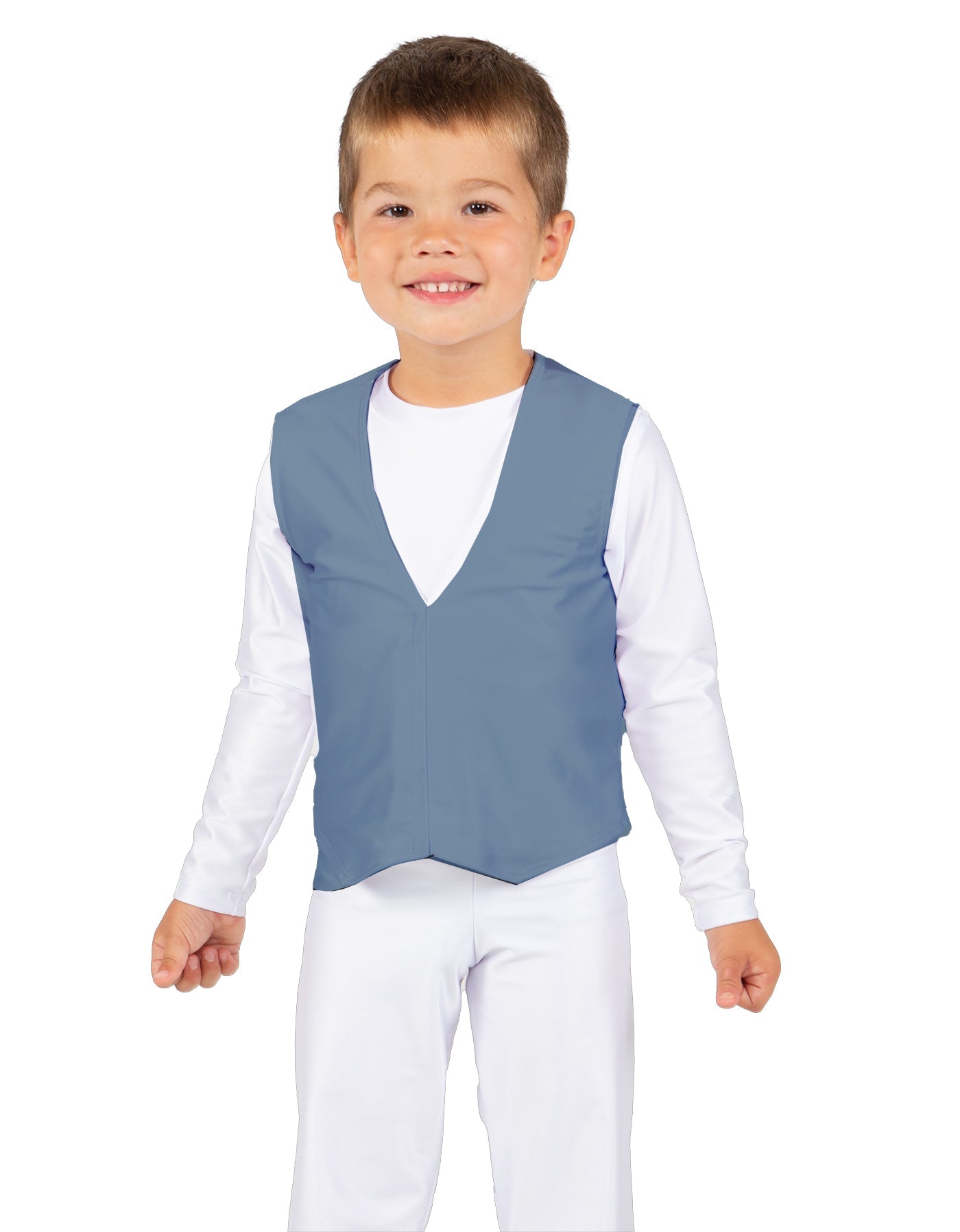 Solid Lycra Boys Vest