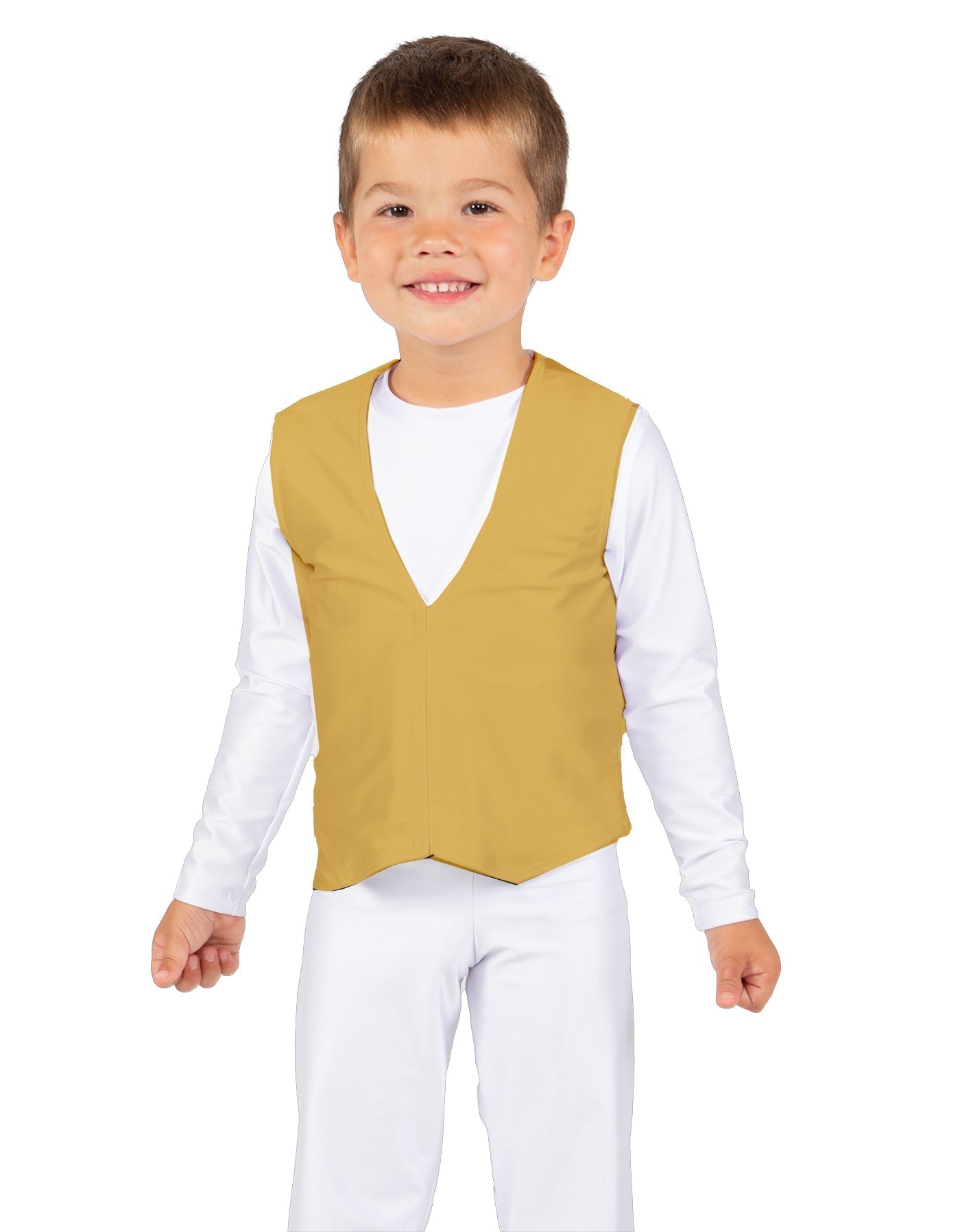 Solid Lycra Boys Vest