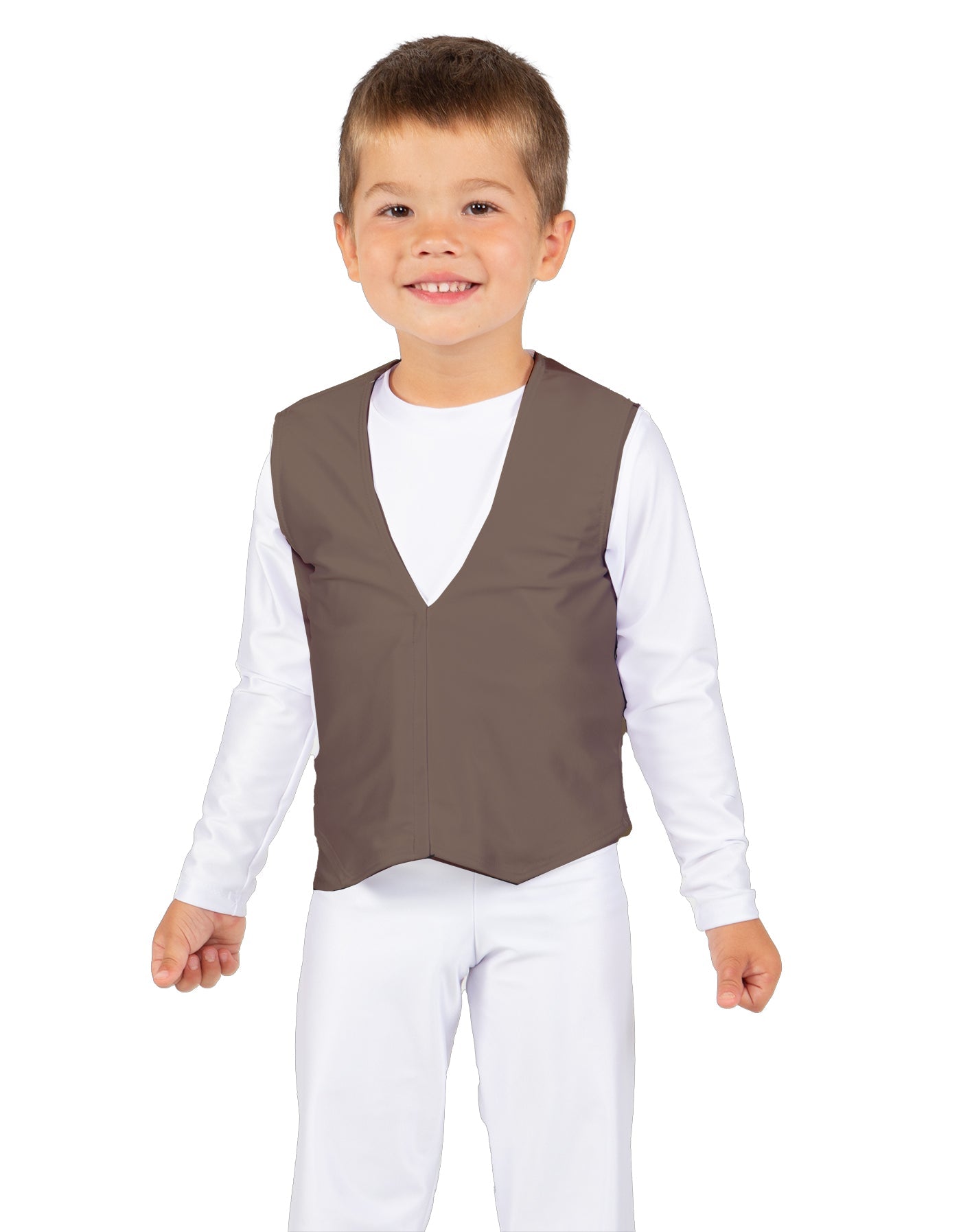Solid Lycra Boys Vest