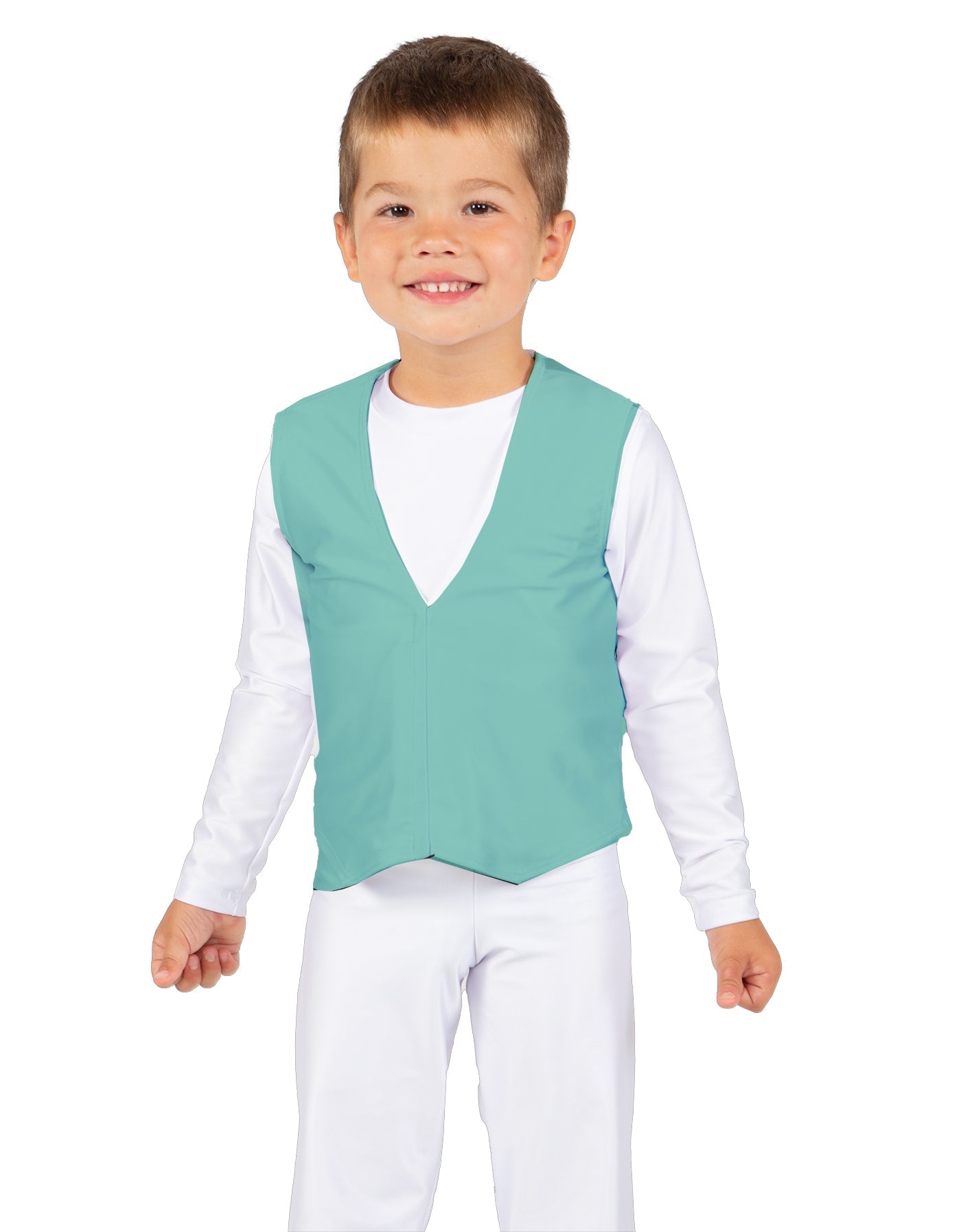 Solid Lycra Boys Vest