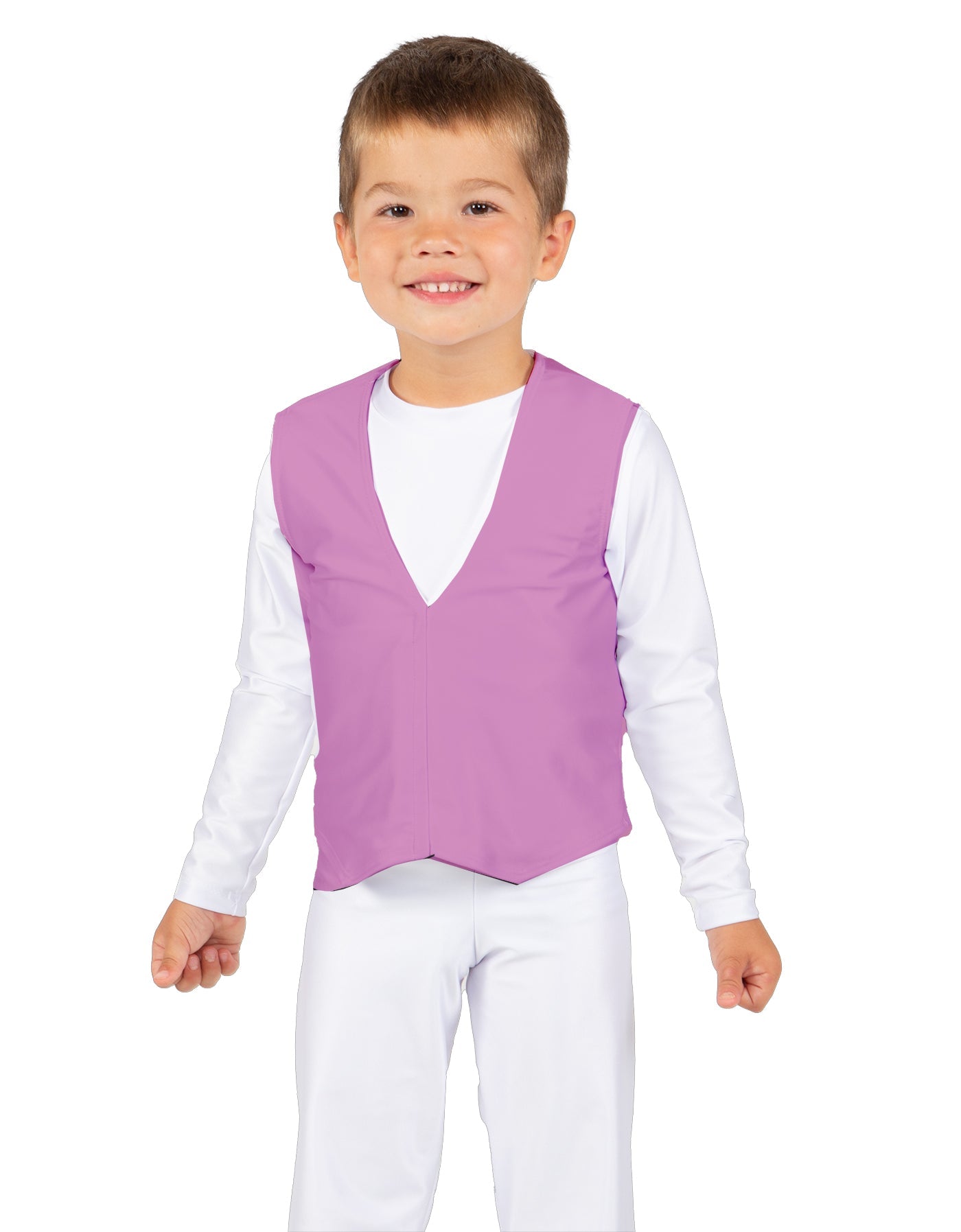Solid Lycra Boys Vest
