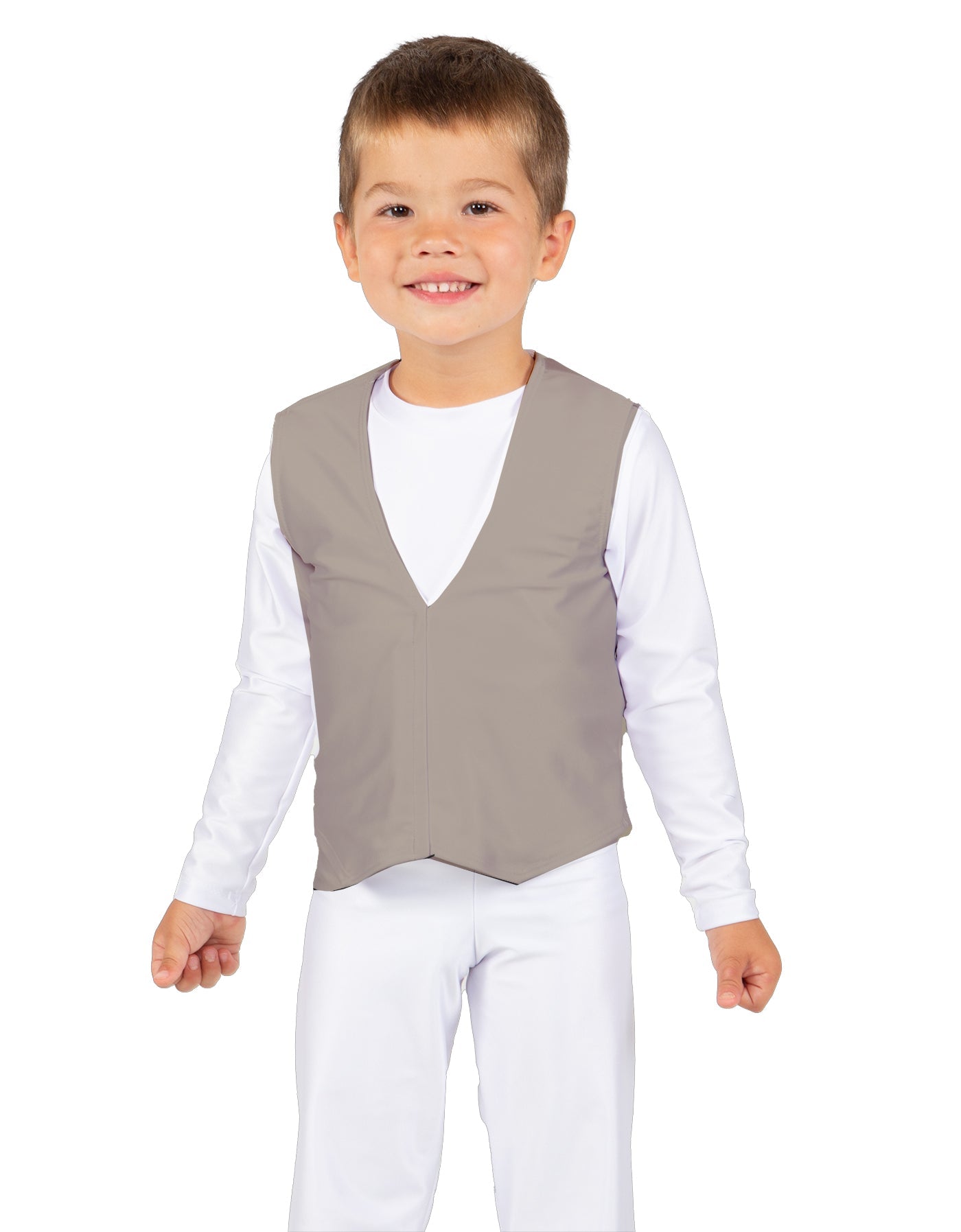 Solid Lycra Boys Vest