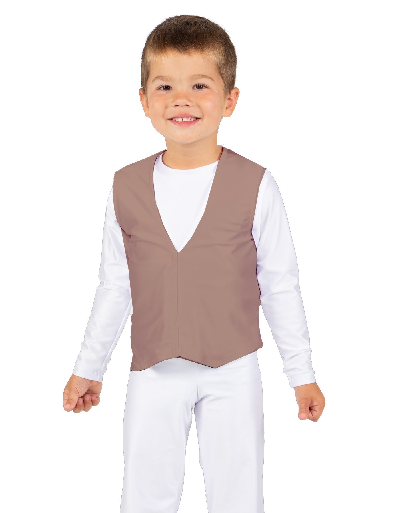 Solid Lycra Boys Vest