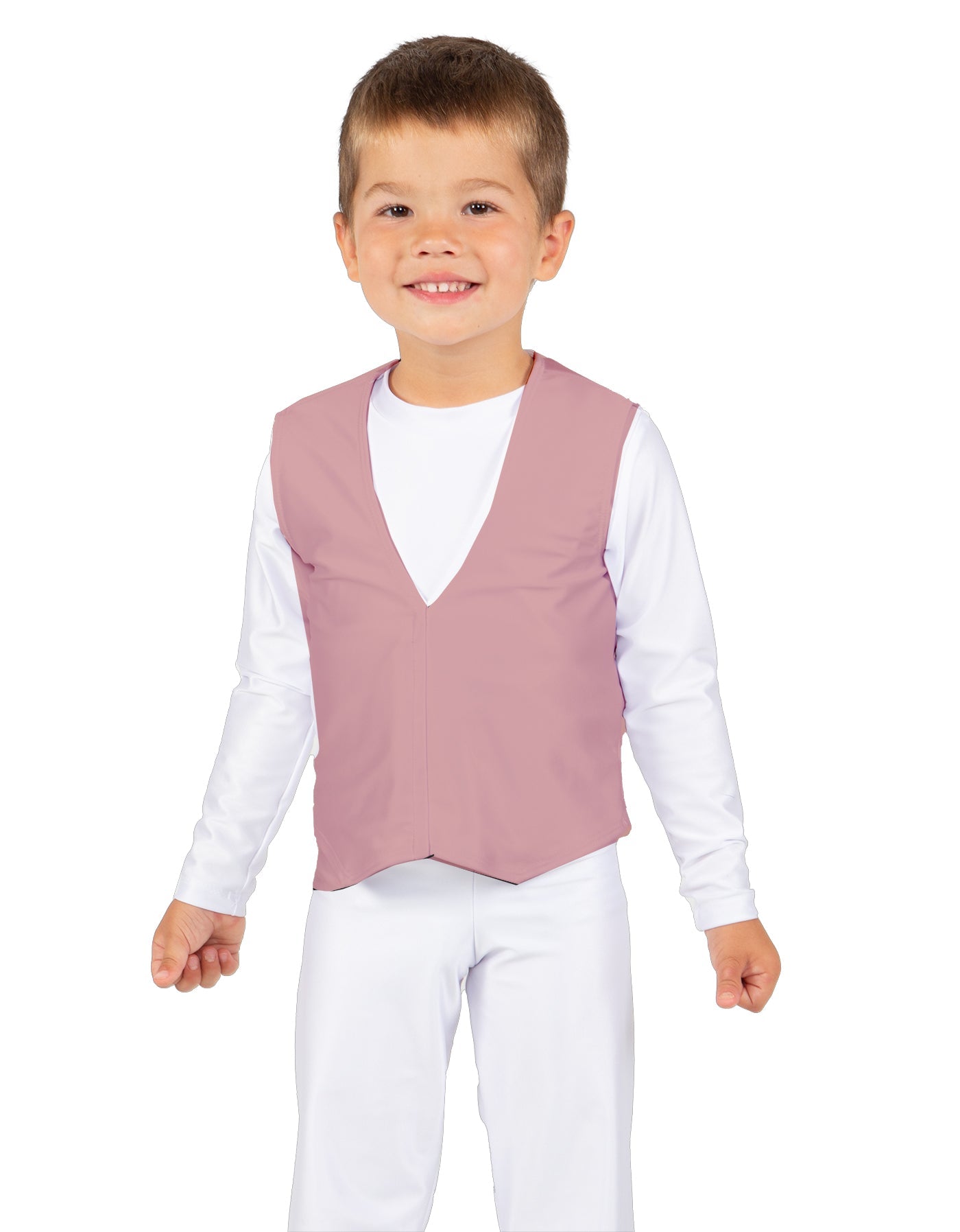 Solid Lycra Boys Vest
