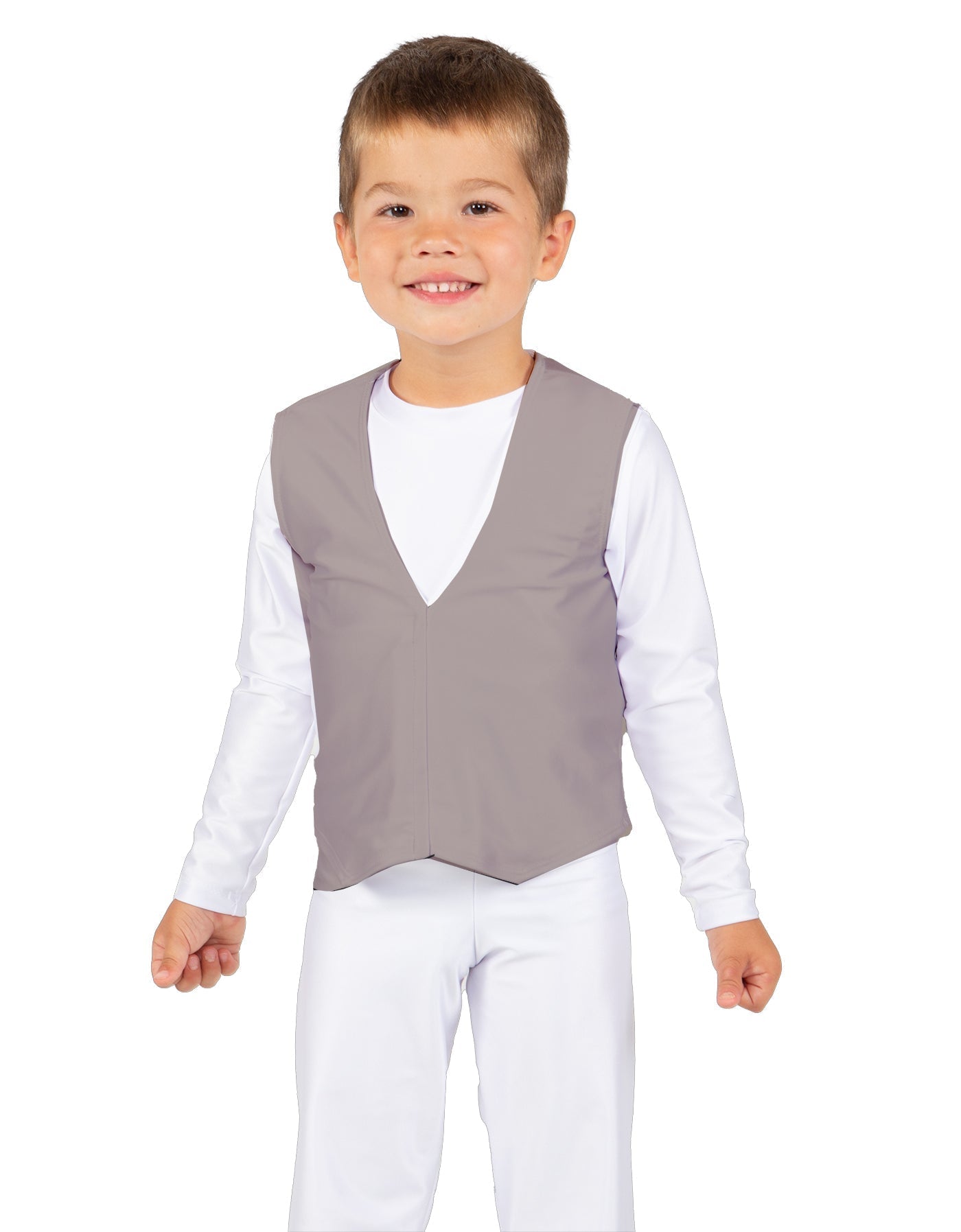 Solid Lycra Boys Vest