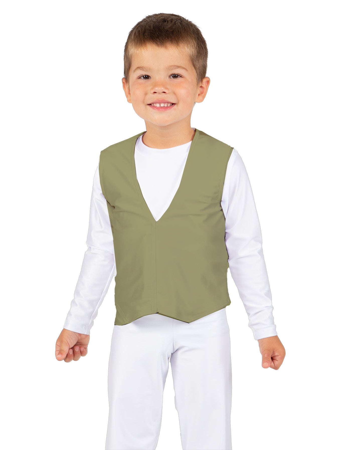 Solid Lycra Boys Vest