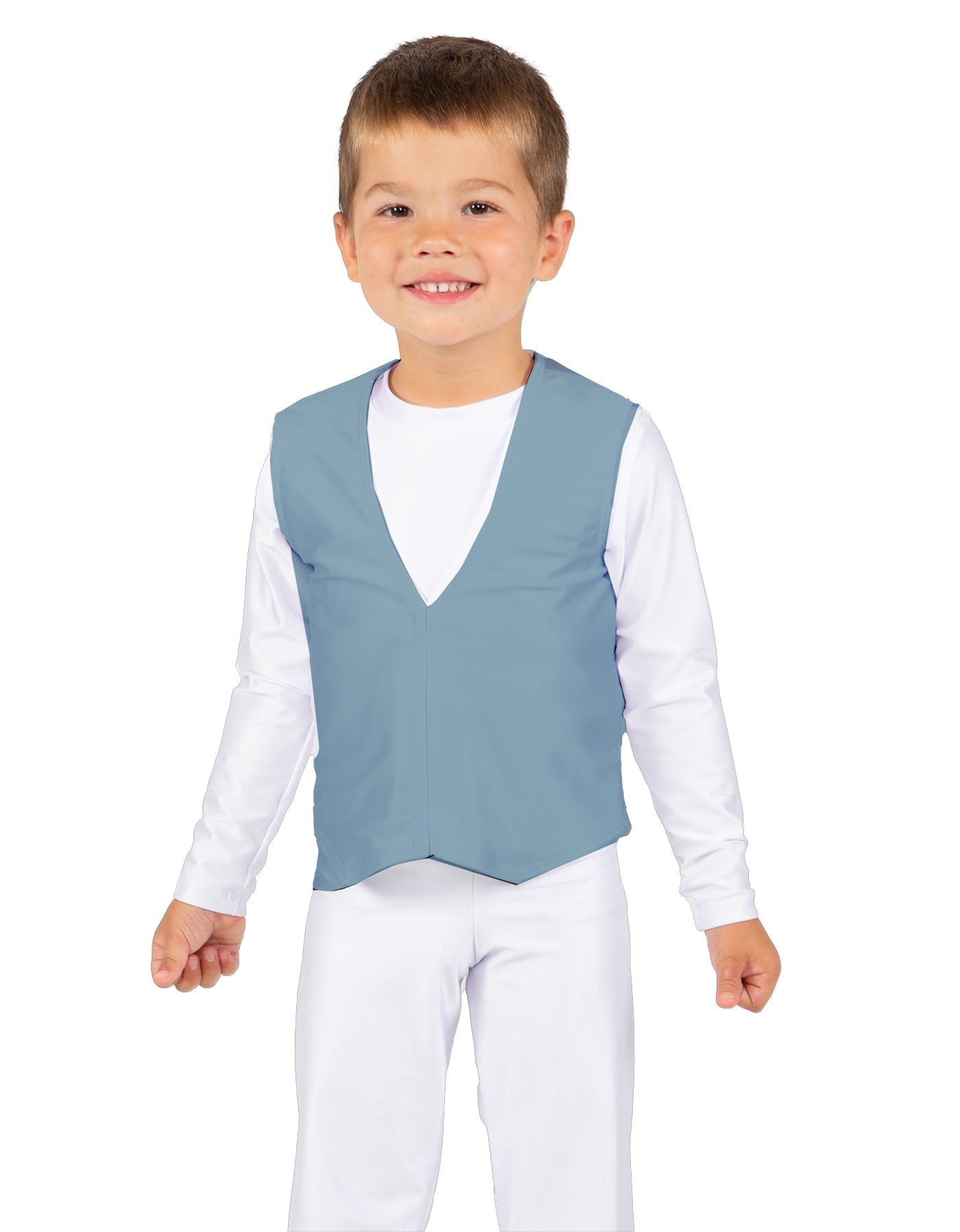 Solid Lycra Boys Vest