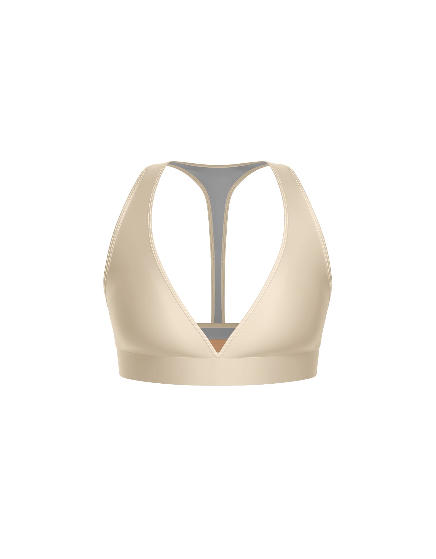 Solid Lycra Simple Bralette